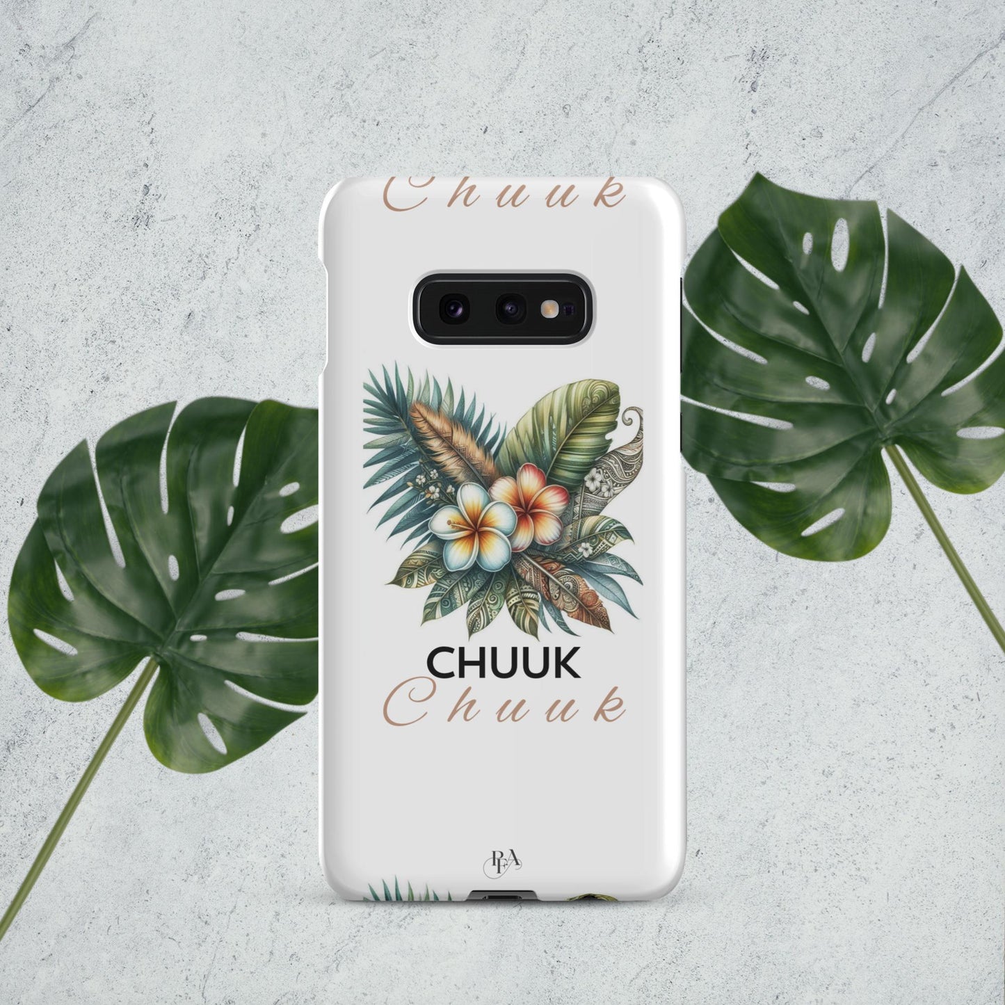 "Chuuk" Plumeria Bouquet Snap case for Samsung®