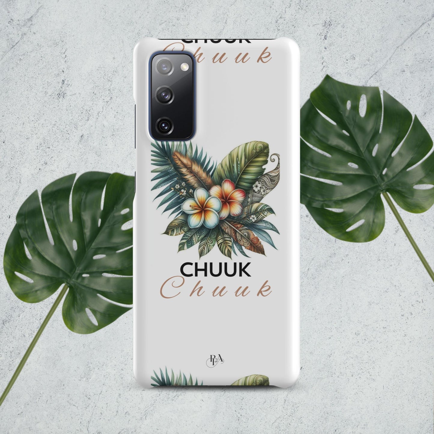 "Chuuk" Plumeria Bouquet Snap case for Samsung®