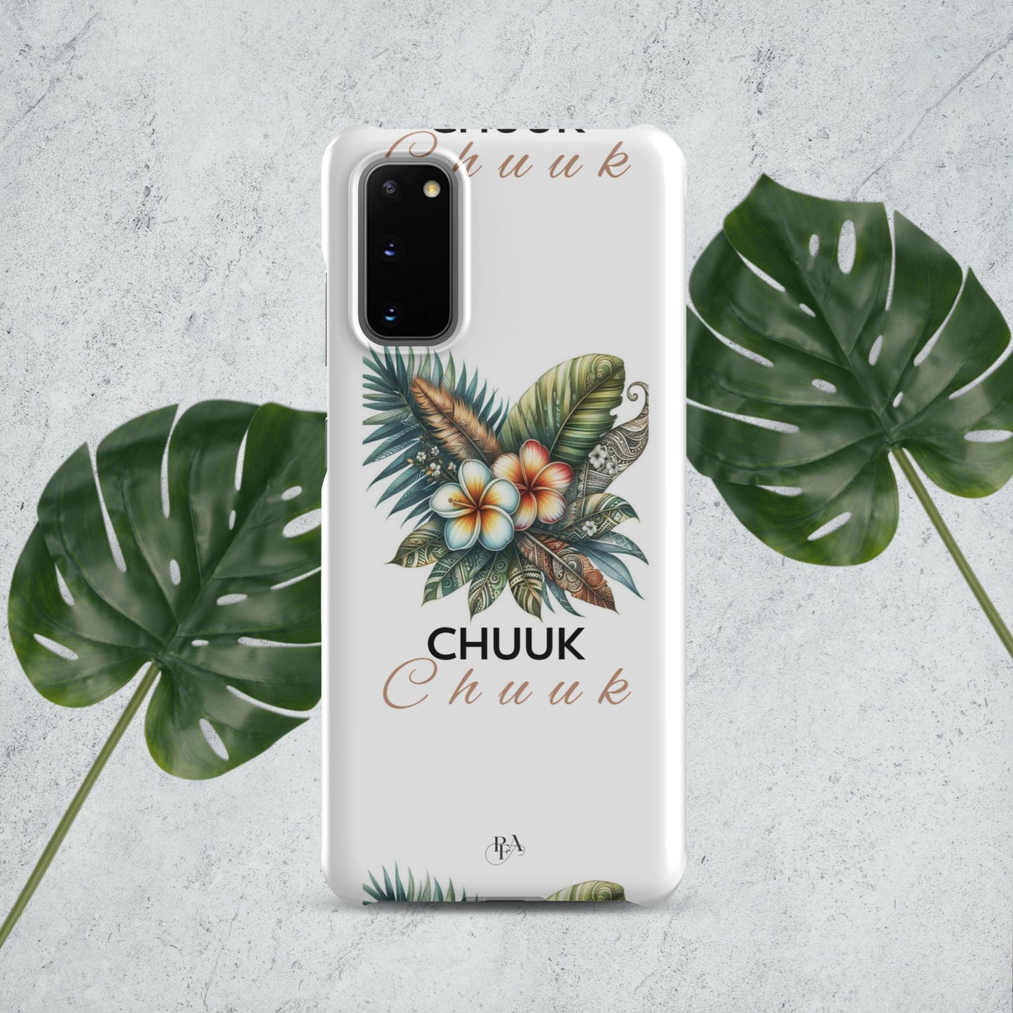 "Chuuk" Plumeria Bouquet Snap case for Samsung®