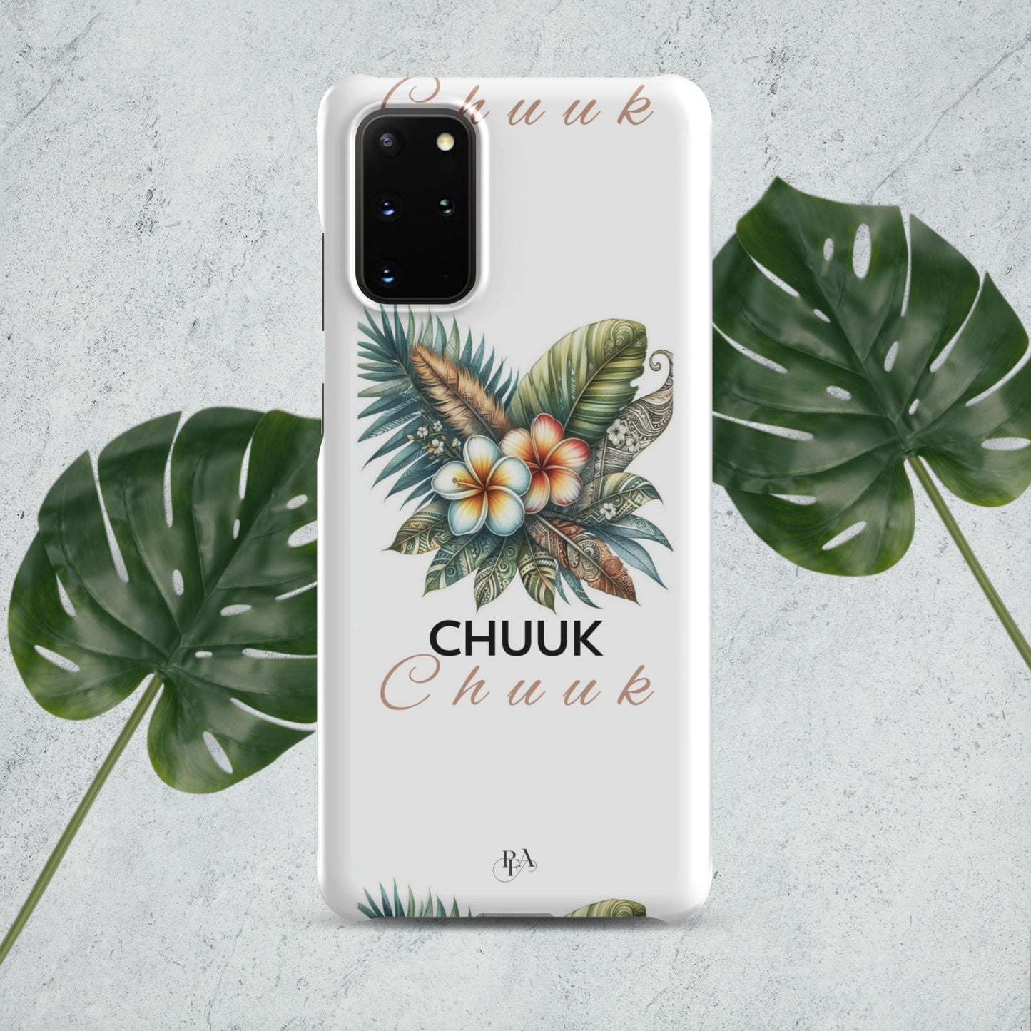 "Chuuk" Plumeria Bouquet Snap case for Samsung®