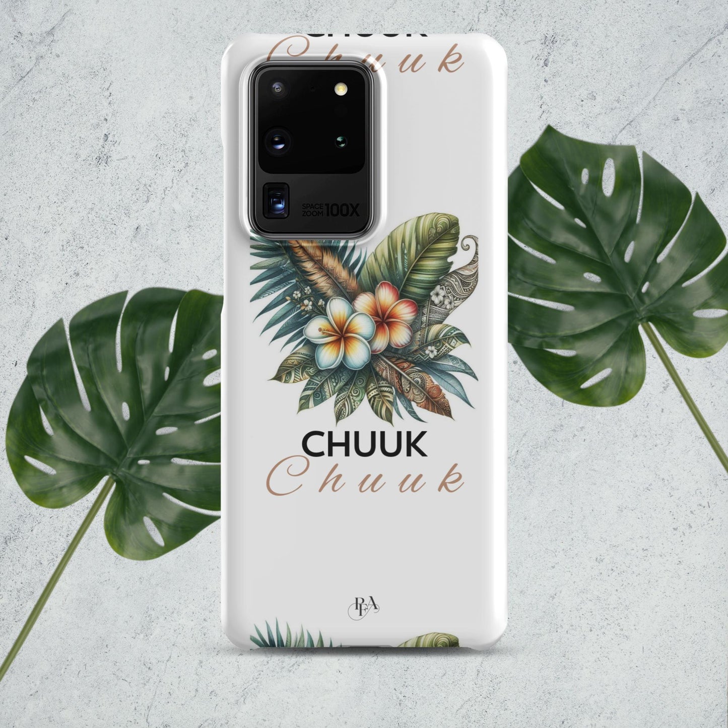 "Chuuk" Plumeria Bouquet Snap case for Samsung®