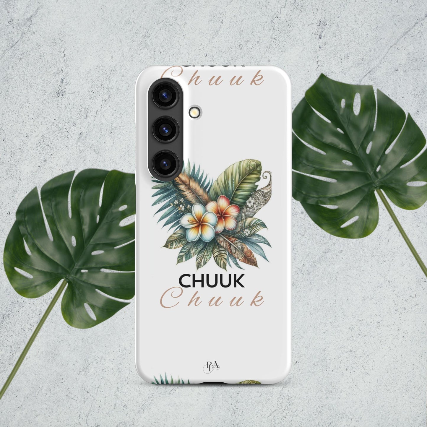 "Chuuk" Plumeria Bouquet Snap case for Samsung®