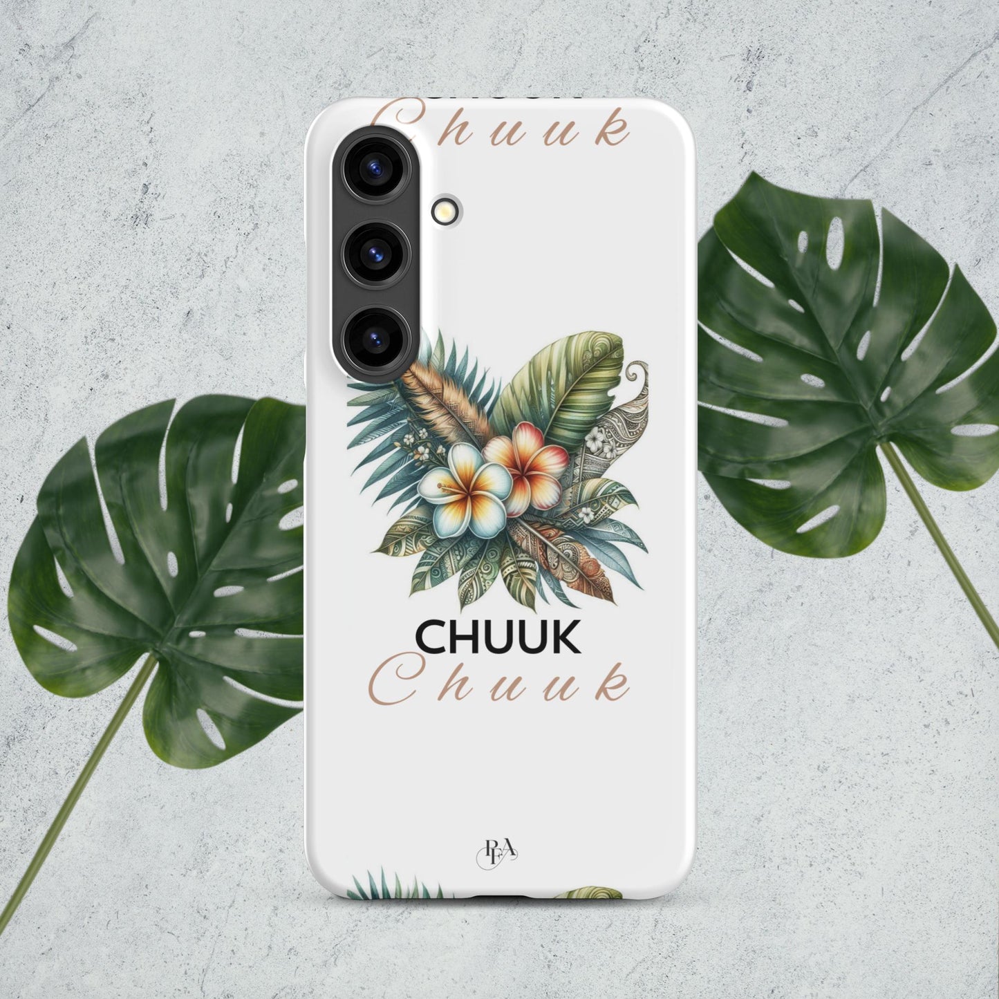 "Chuuk" Plumeria Bouquet Snap case for Samsung®