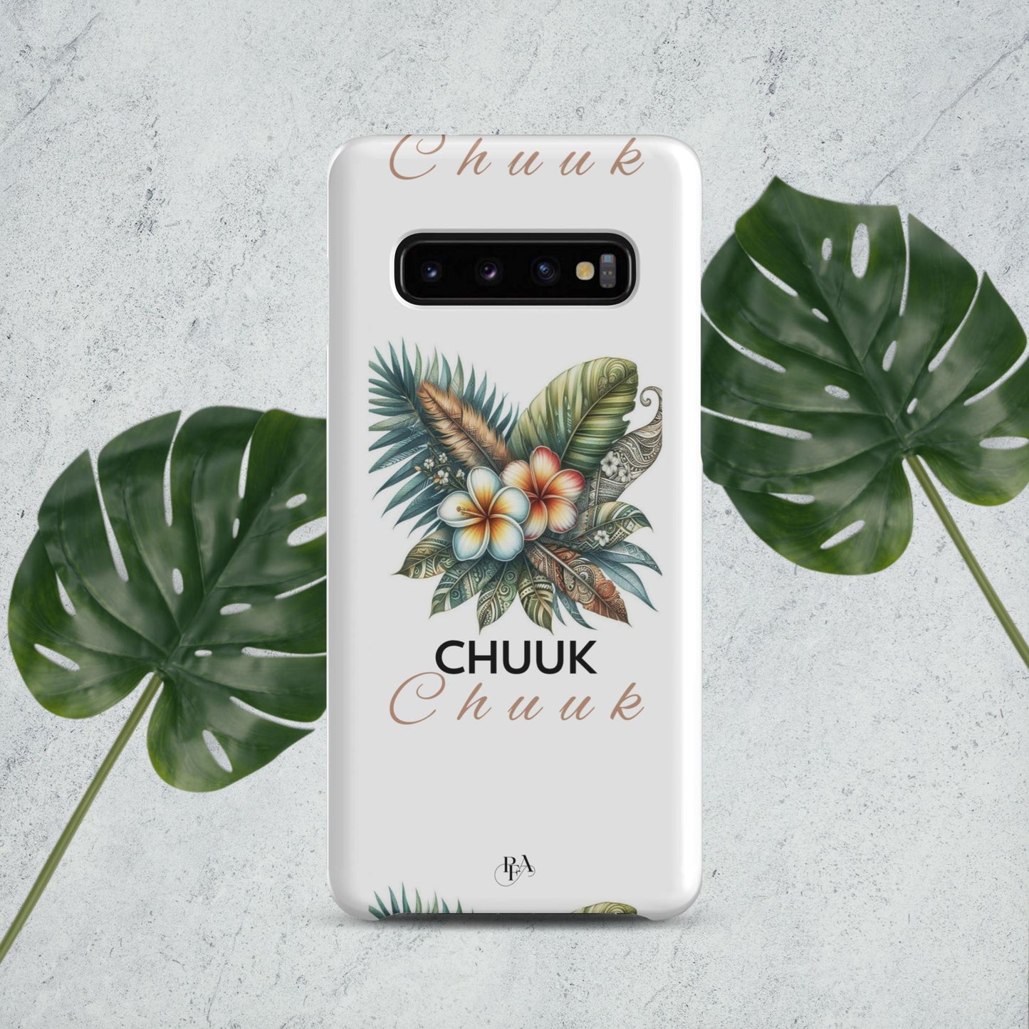 "Chuuk" Plumeria Bouquet Snap case for Samsung®