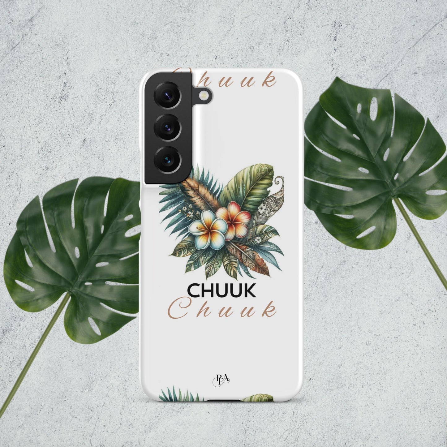 "Chuuk" Plumeria Bouquet Snap case for Samsung®