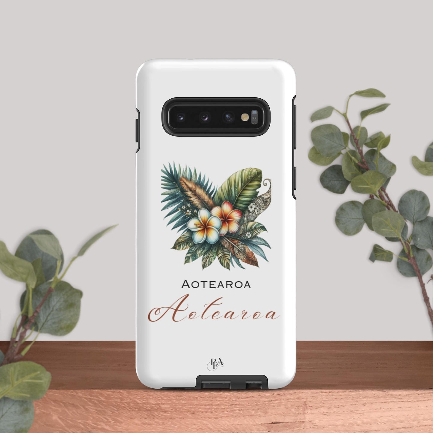 "Aotearoa" Plumeria Bouquet Tough case for Samsung®