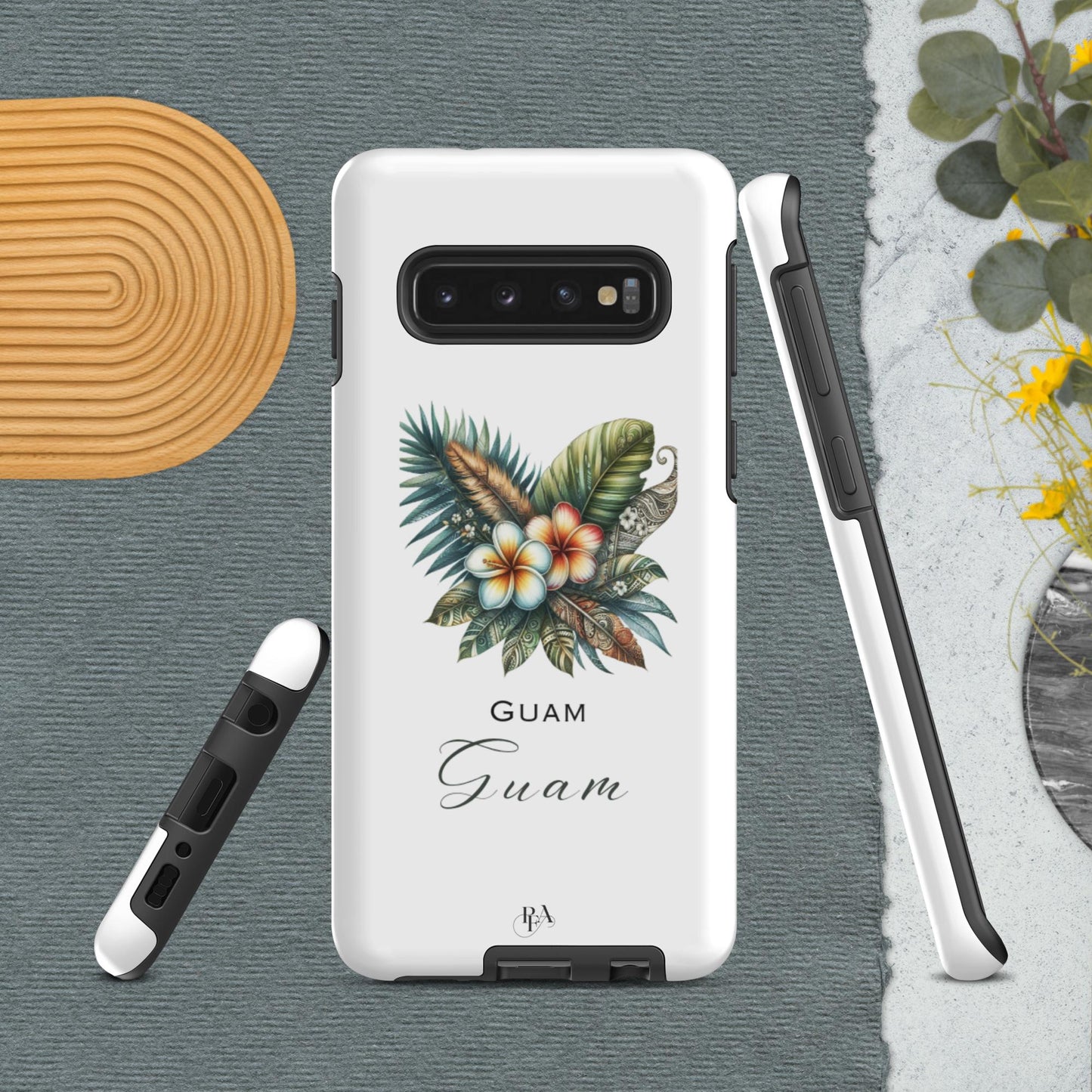 "Guam" Plumeria Bouquet Tough case for Samsung®