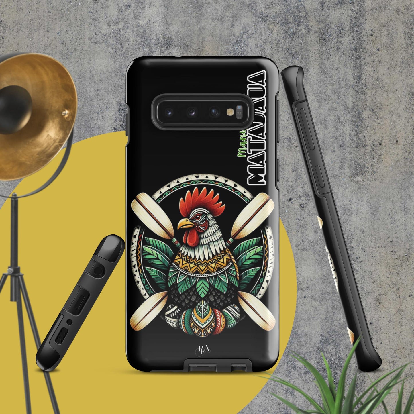 Manu'atele "Matasaua" Black Tough case for Samsung®