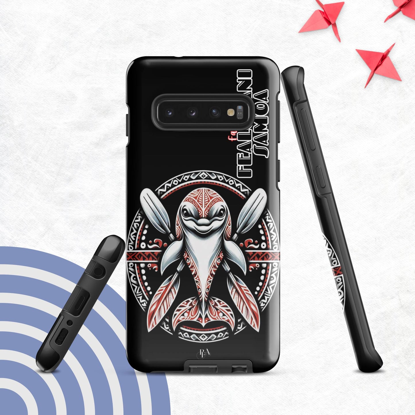 Fagasa "Fealofani Samoa" Black Tough case for Samsung®