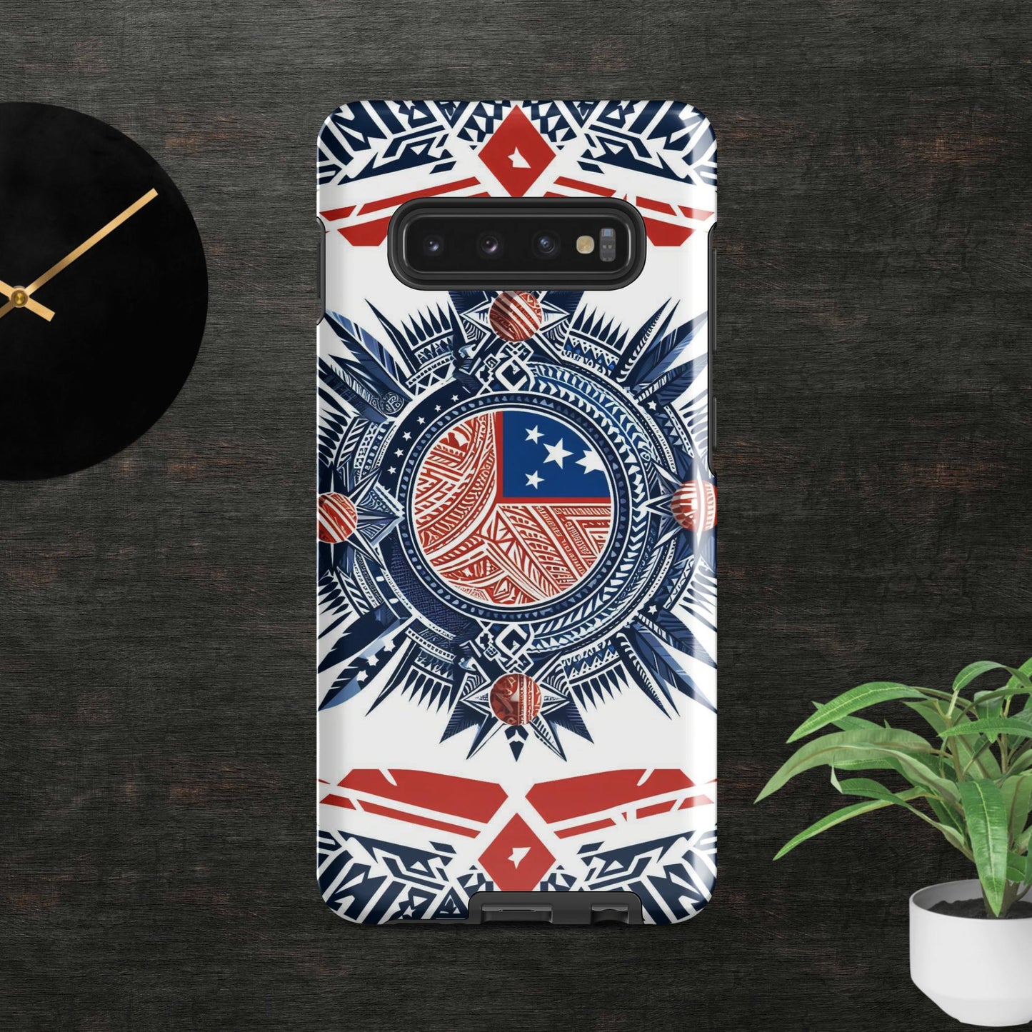 Tribal- designed Samoan Flag 2Tough case for Samsung®