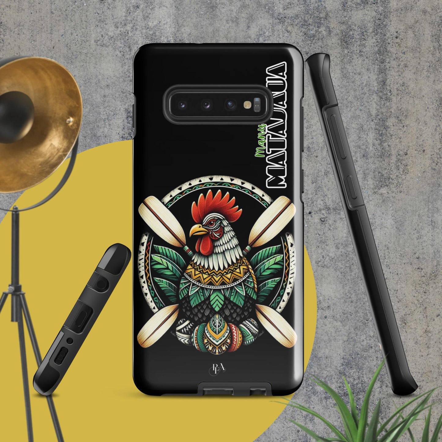 Manu'atele "Matasaua" Black Tough case for Samsung®