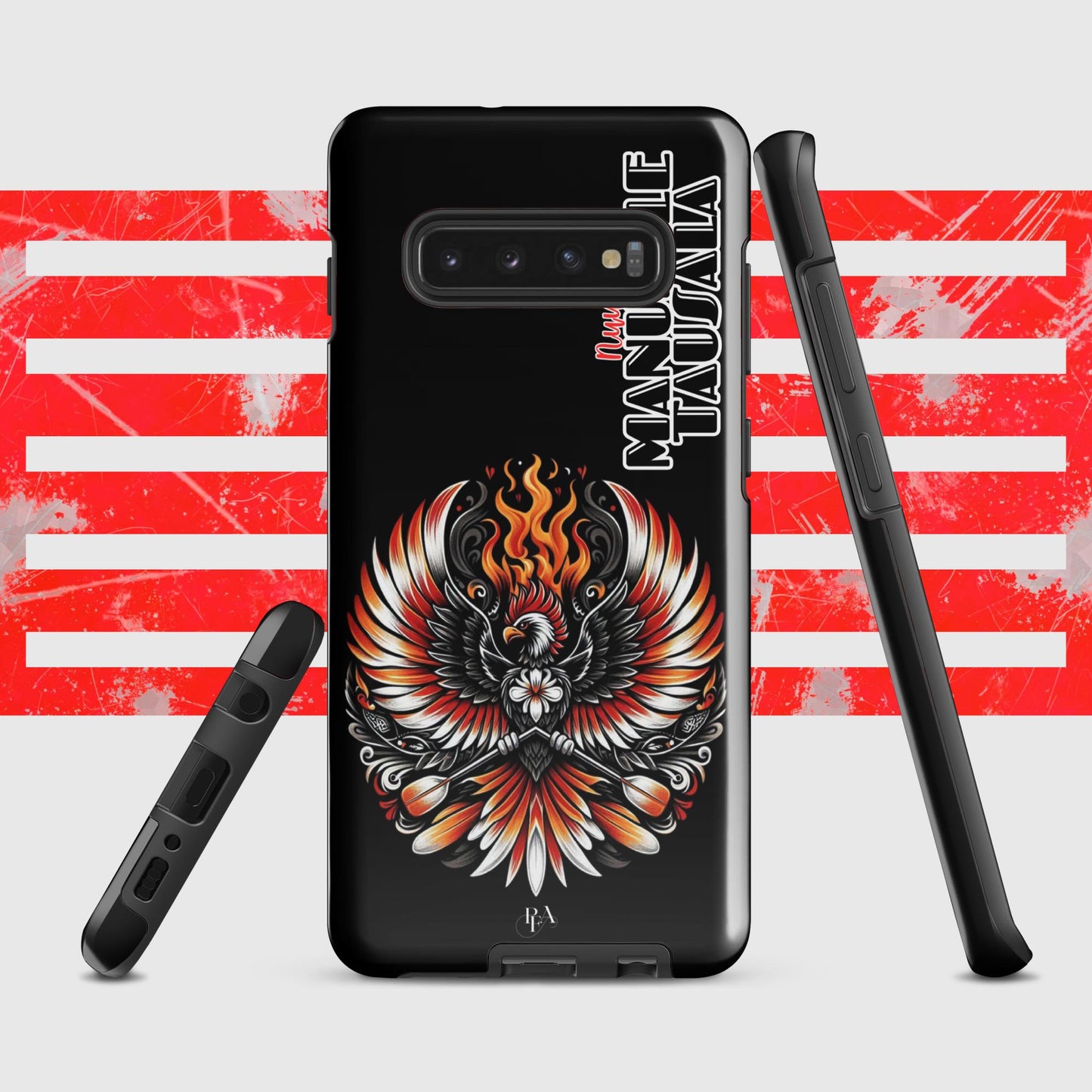 Nu'uuli "Manulele Tausala" Black Tough case for Samsung®