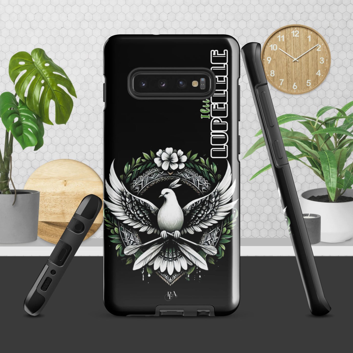 Iliili "LUPELELE" Black Tough case for Samsung®