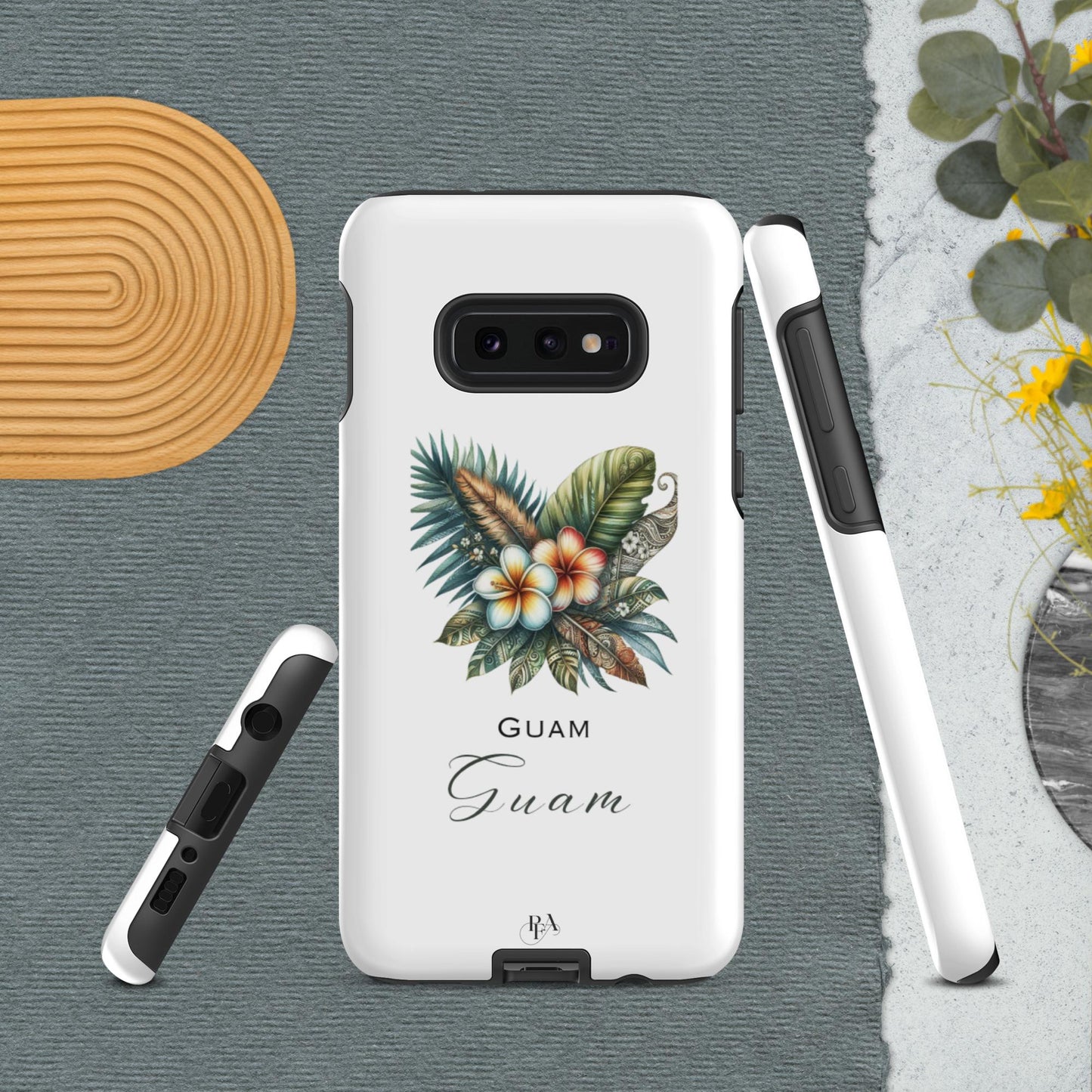 "Guam" Plumeria Bouquet Tough case for Samsung®