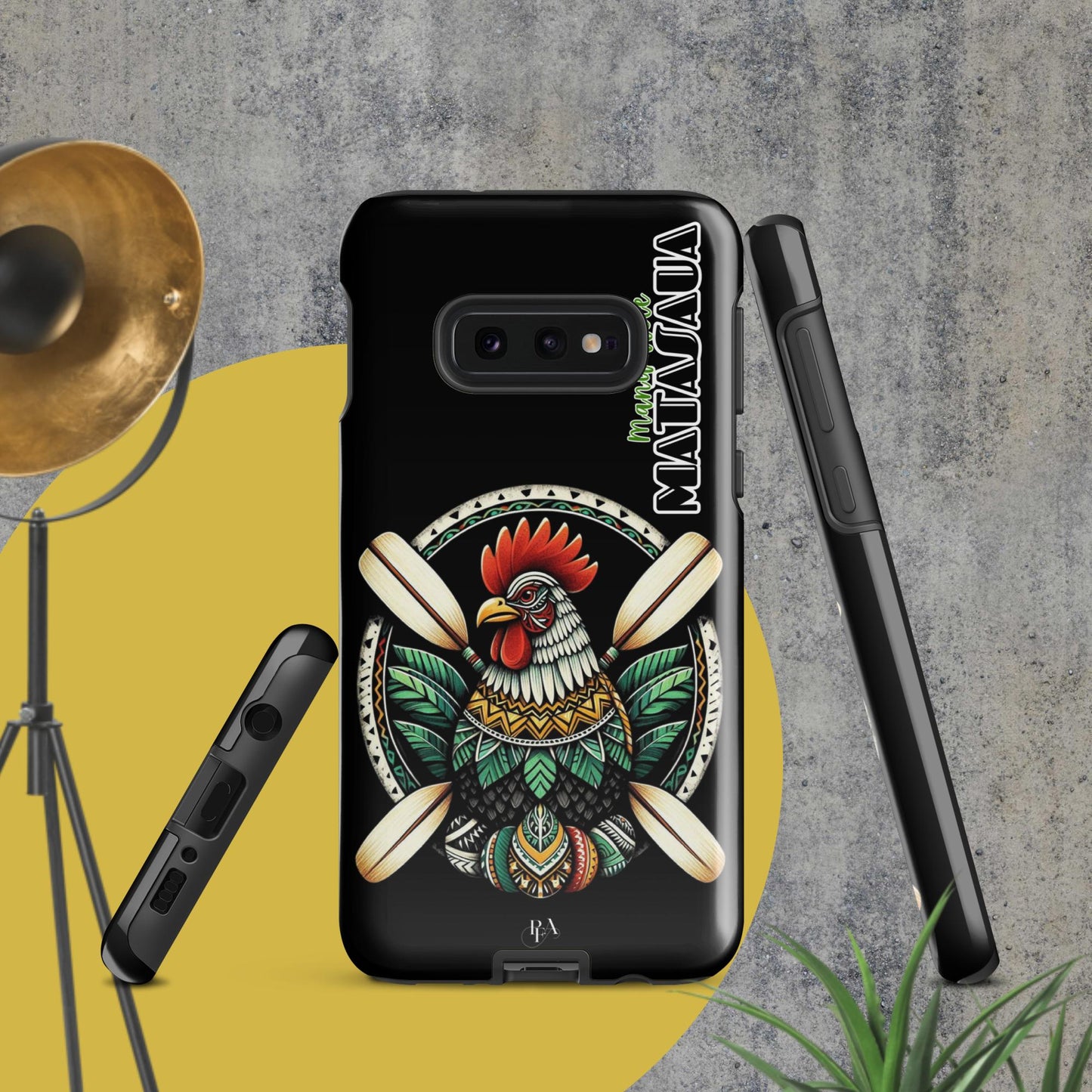 Manu'atele "Matasaua" Black Tough case for Samsung®