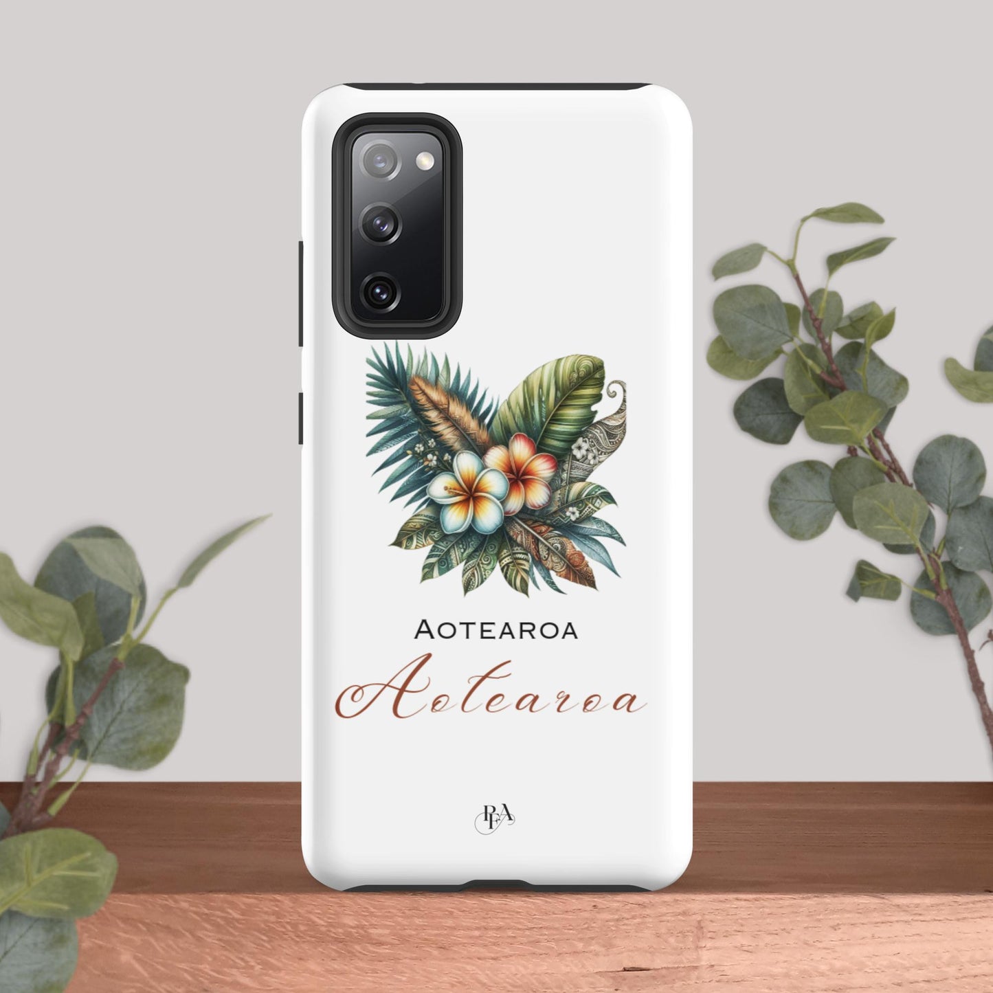 "Aotearoa" Plumeria Bouquet Tough case for Samsung®