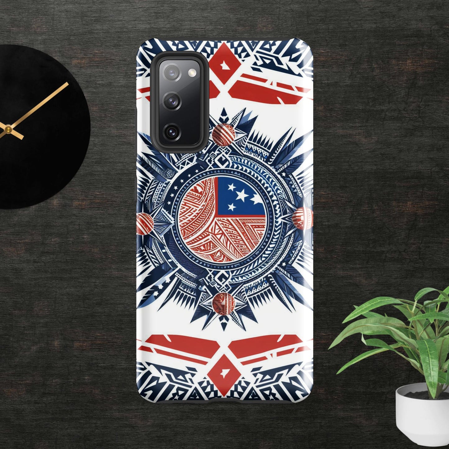 Tribal- designed Samoan Flag 2Tough case for Samsung®