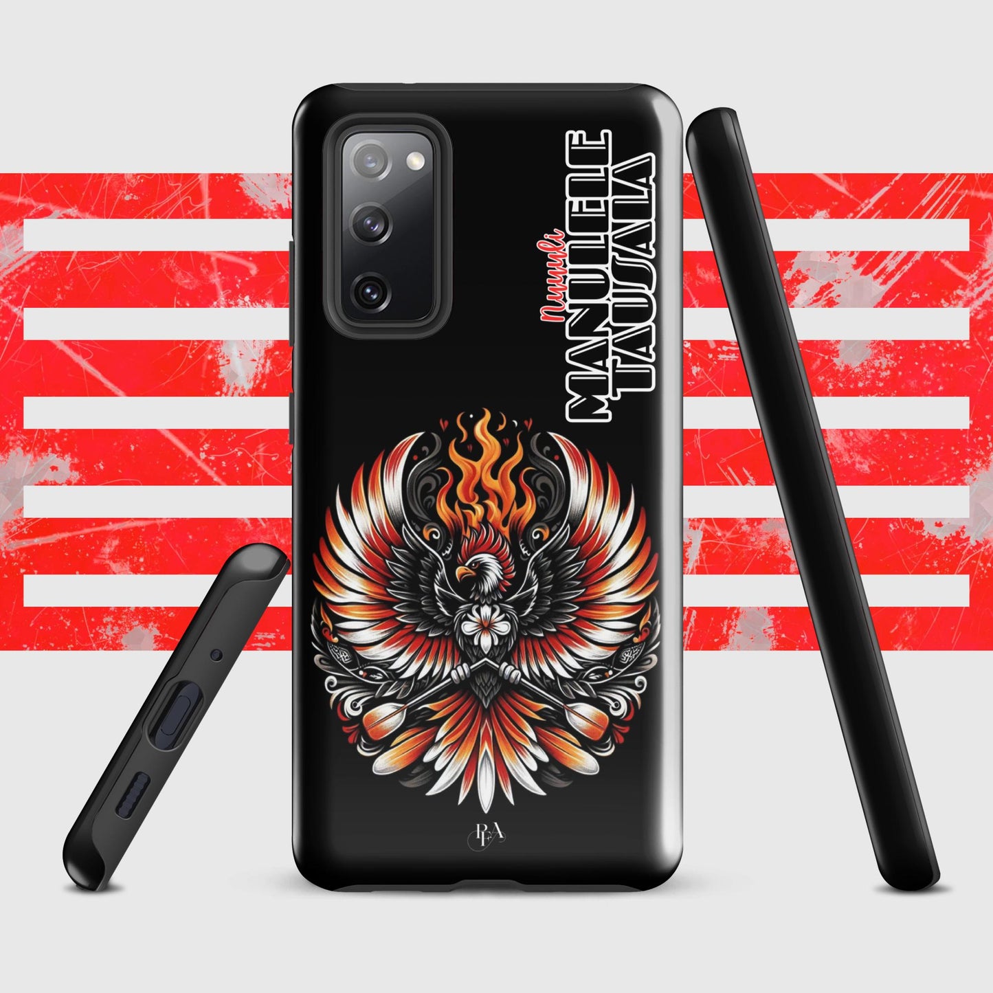 Nu'uuli "Manulele Tausala" Black Tough case for Samsung®