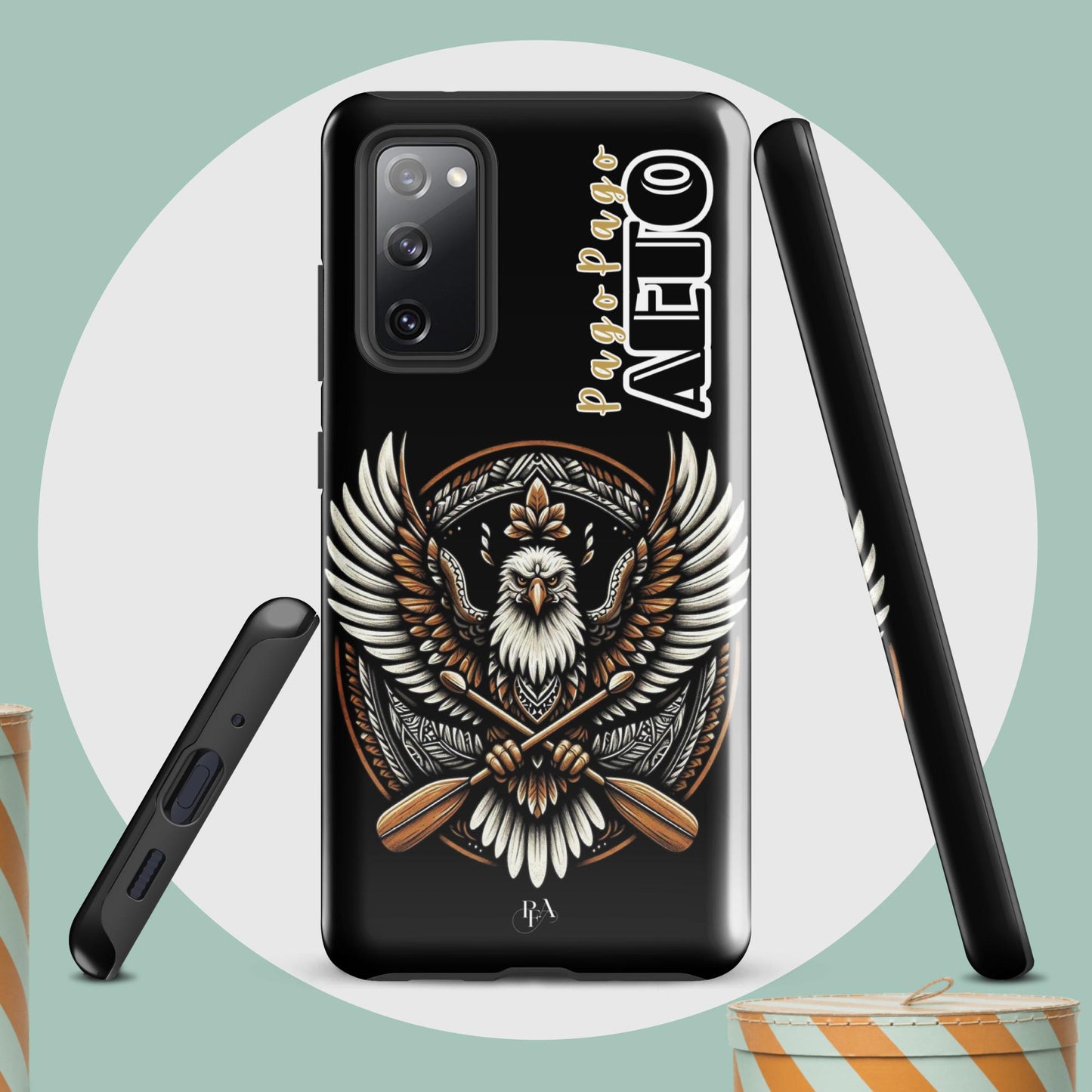 Pago Pago "AETO" Black Tough case for Samsung®