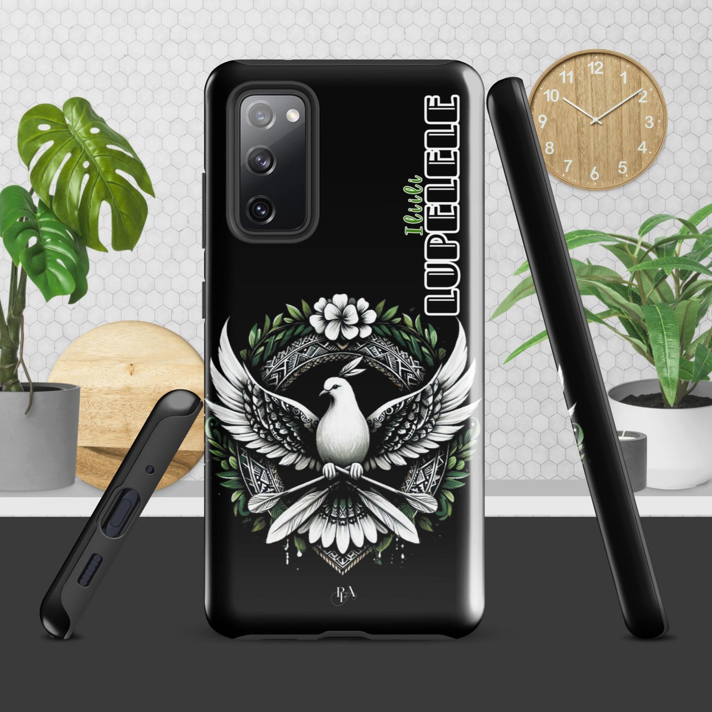 Iliili "LUPELELE" Black Tough case for Samsung®