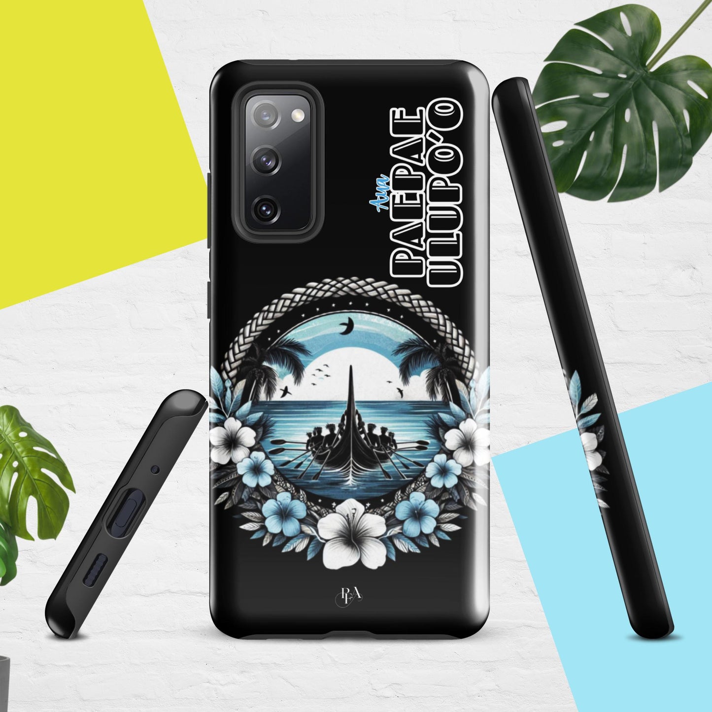 AUA "Paepae Ulupo'o" Black Tough case for Samsung®