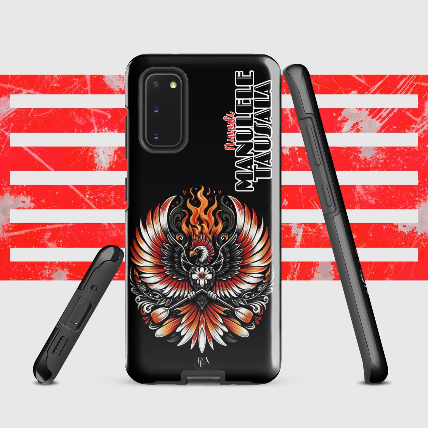 Nu'uuli "Manulele Tausala" Black Tough case for Samsung®