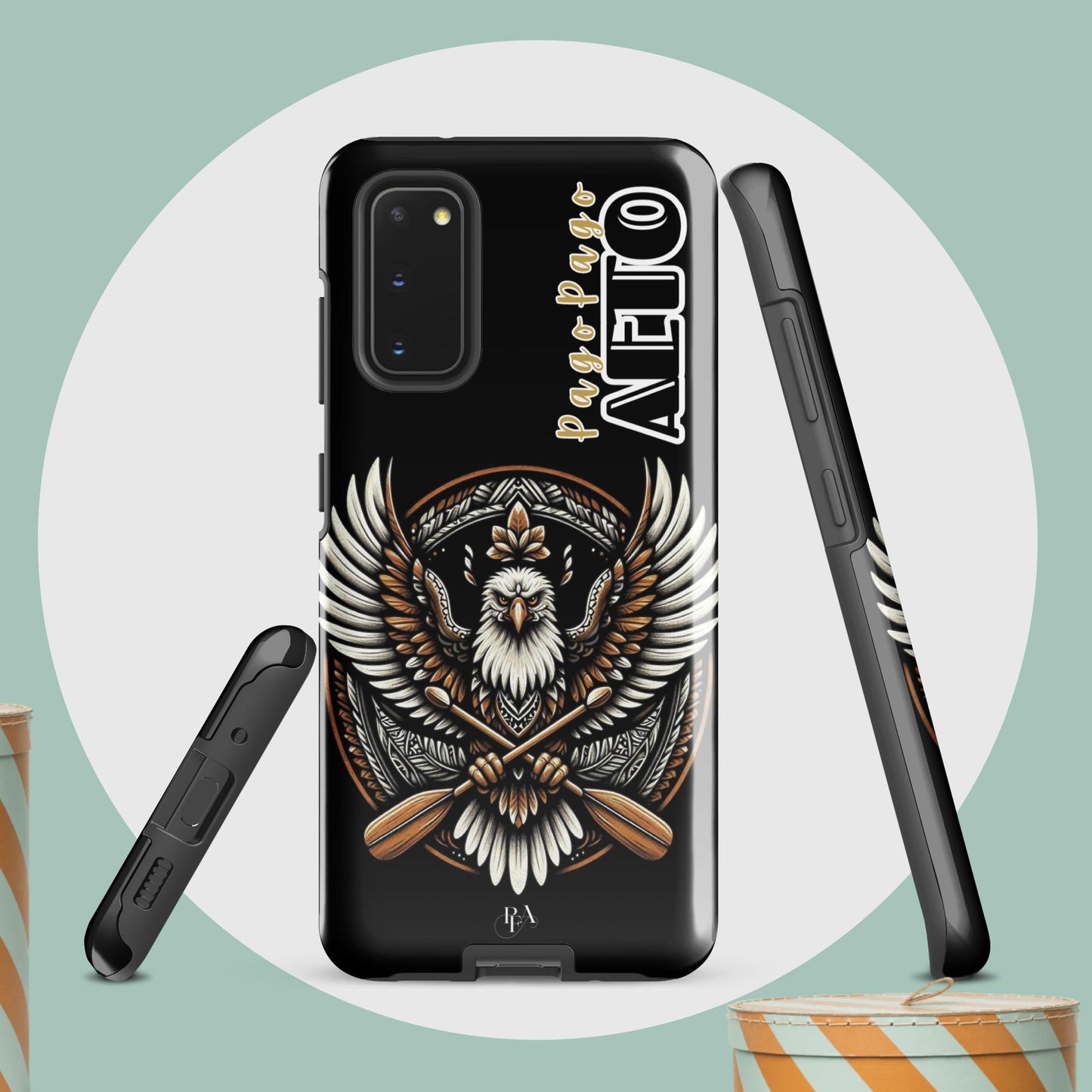 Pago Pago "AETO" Black Tough case for Samsung®