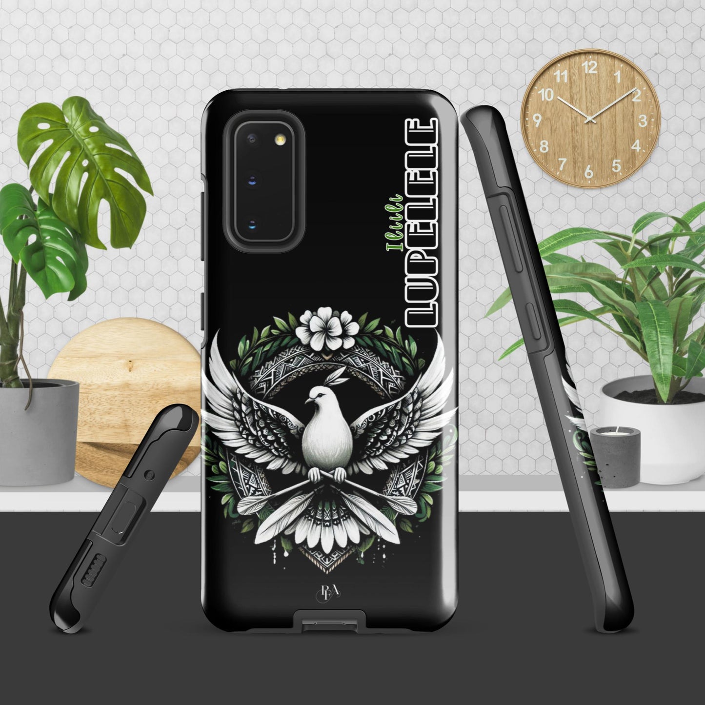 Iliili "LUPELELE" Black Tough case for Samsung®