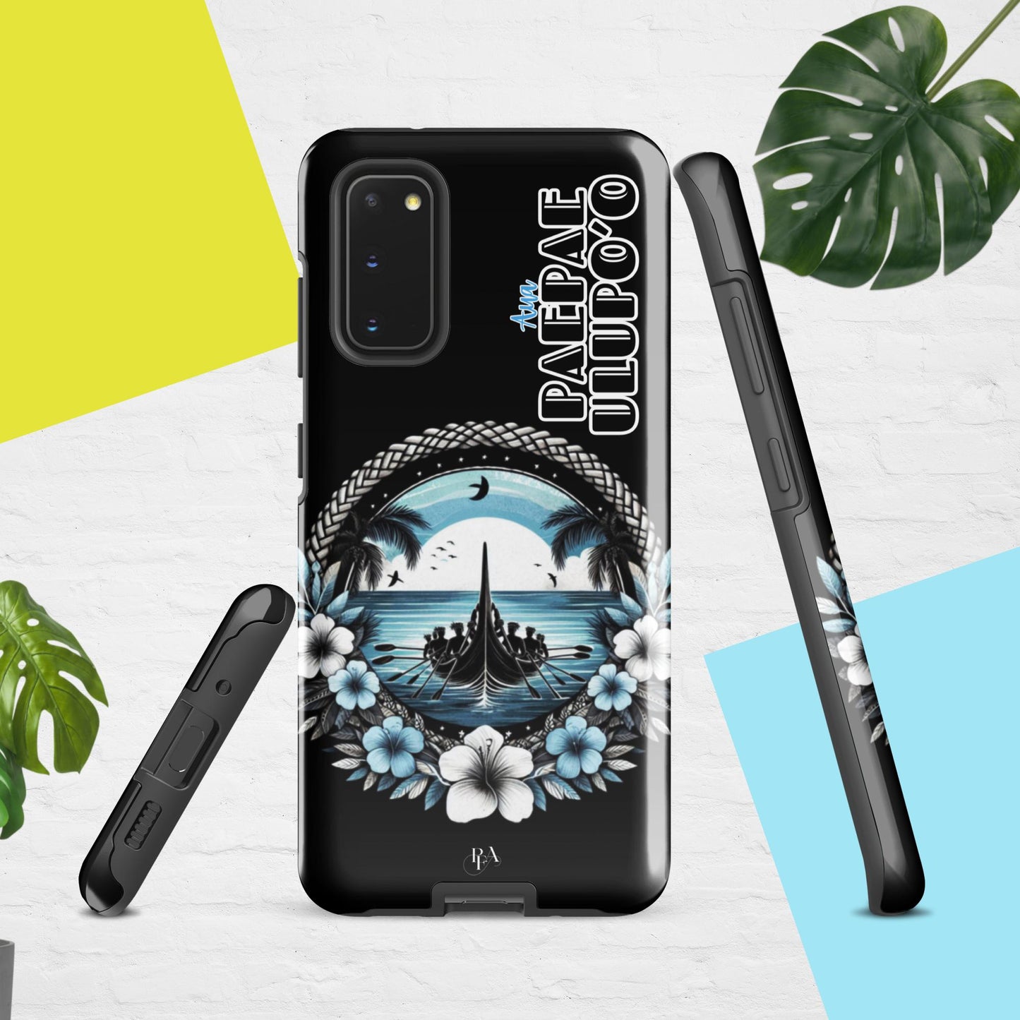 AUA "Paepae Ulupo'o" Black Tough case for Samsung®