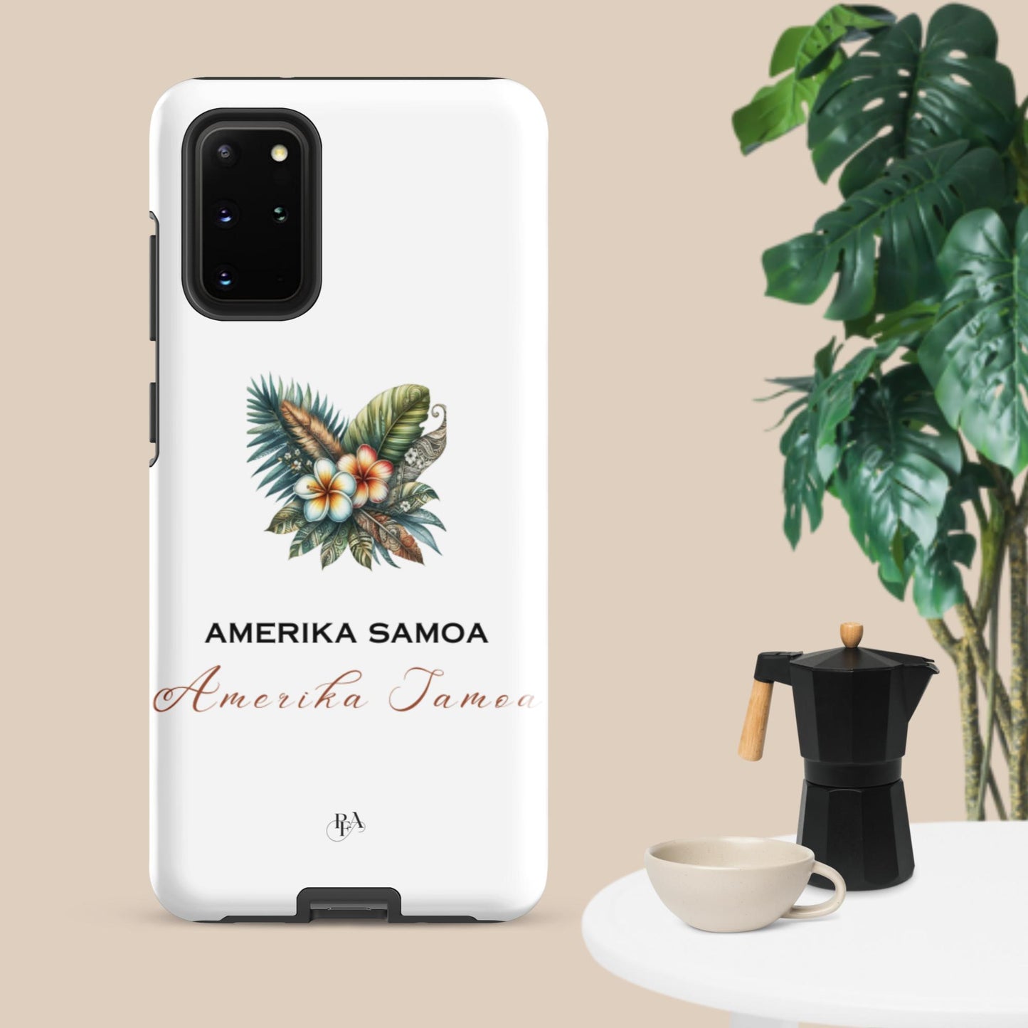 "Amerika Samoa" Plumeria Bouquet Tough case for Samsung®