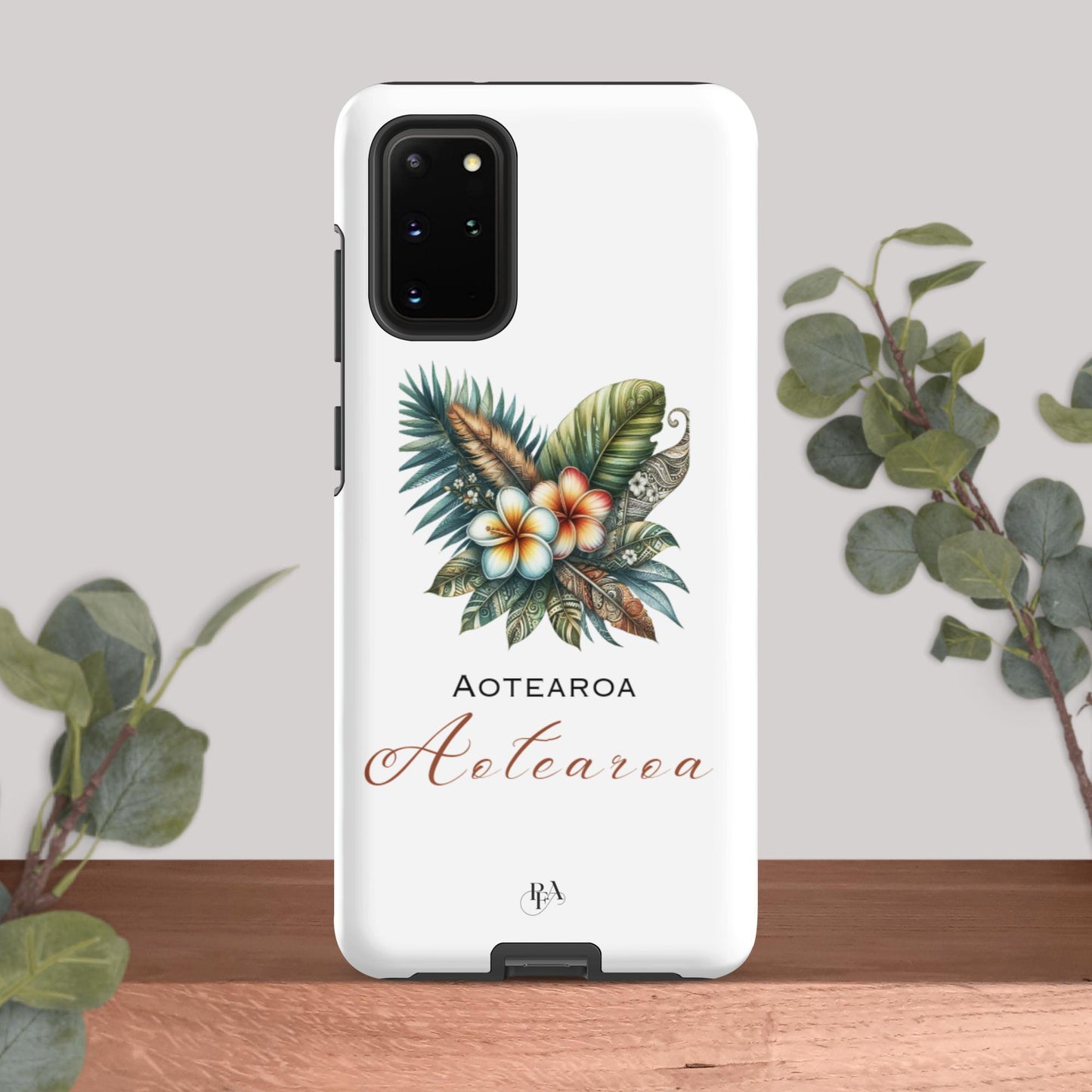 "Aotearoa" Plumeria Bouquet Tough case for Samsung®