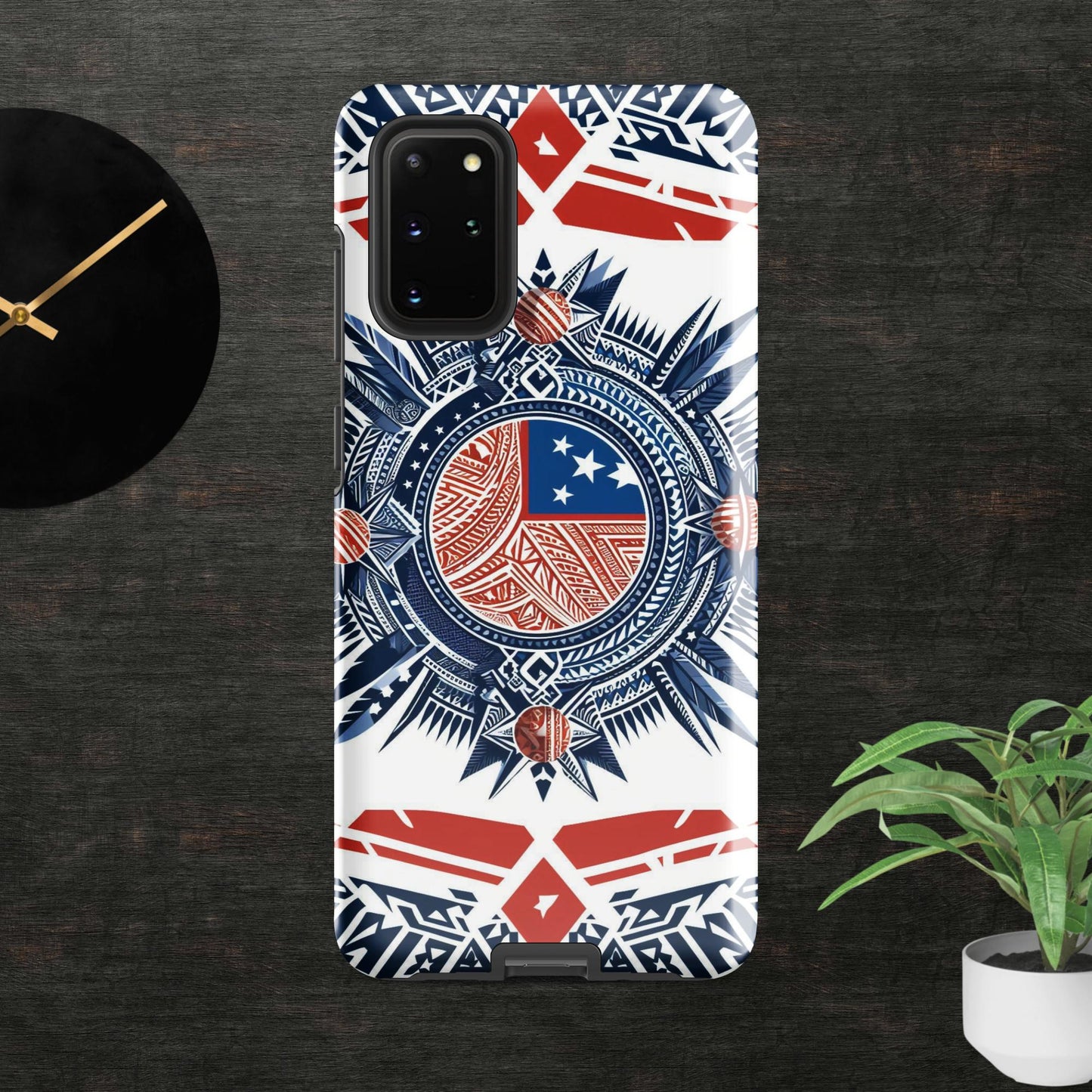 Tribal- designed Samoan Flag 2Tough case for Samsung®