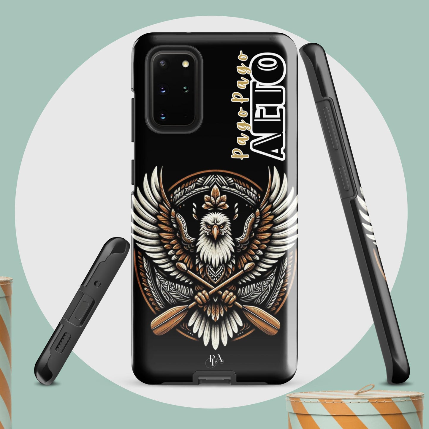 Pago Pago "AETO" Black Tough case for Samsung®