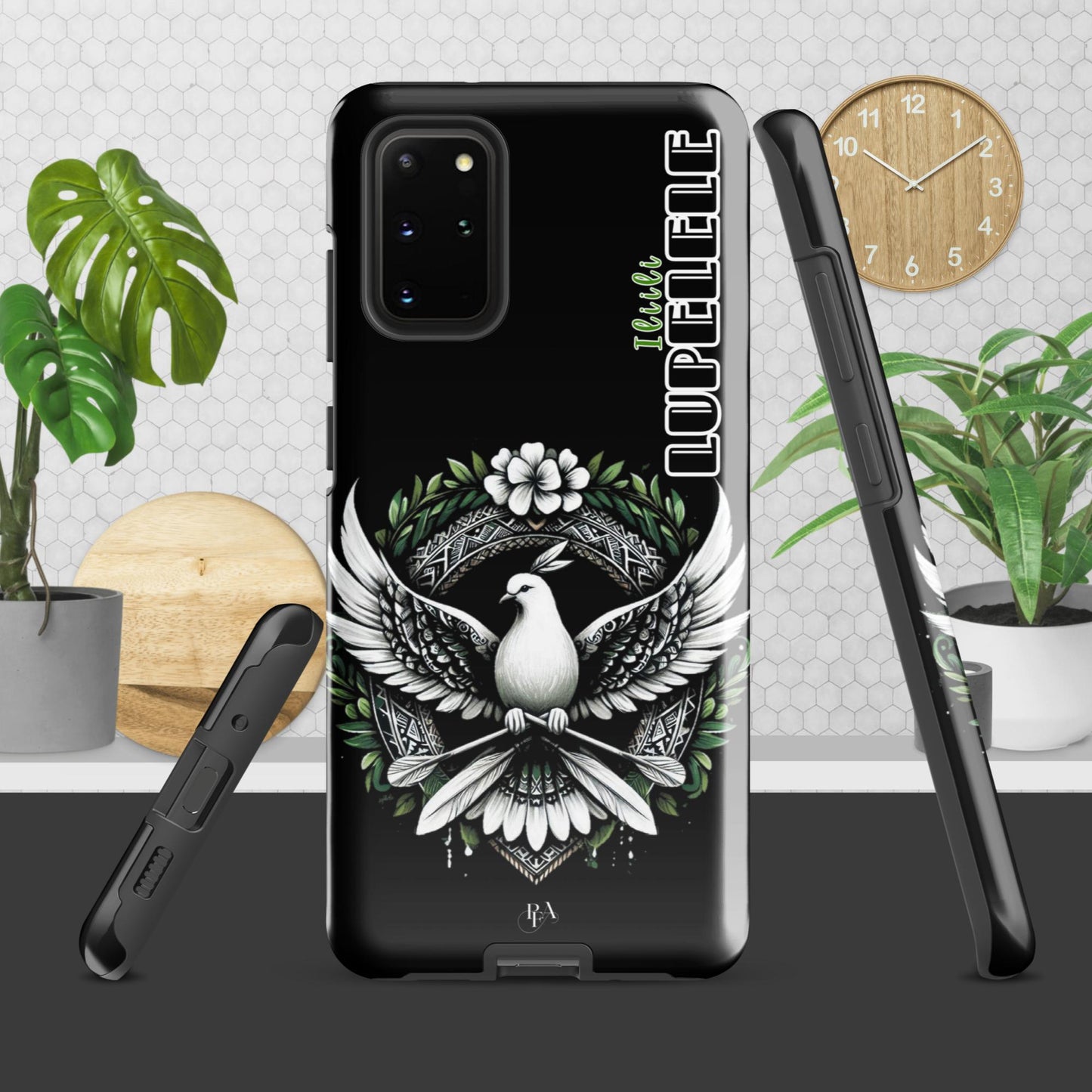 Iliili "LUPELELE" Black Tough case for Samsung®