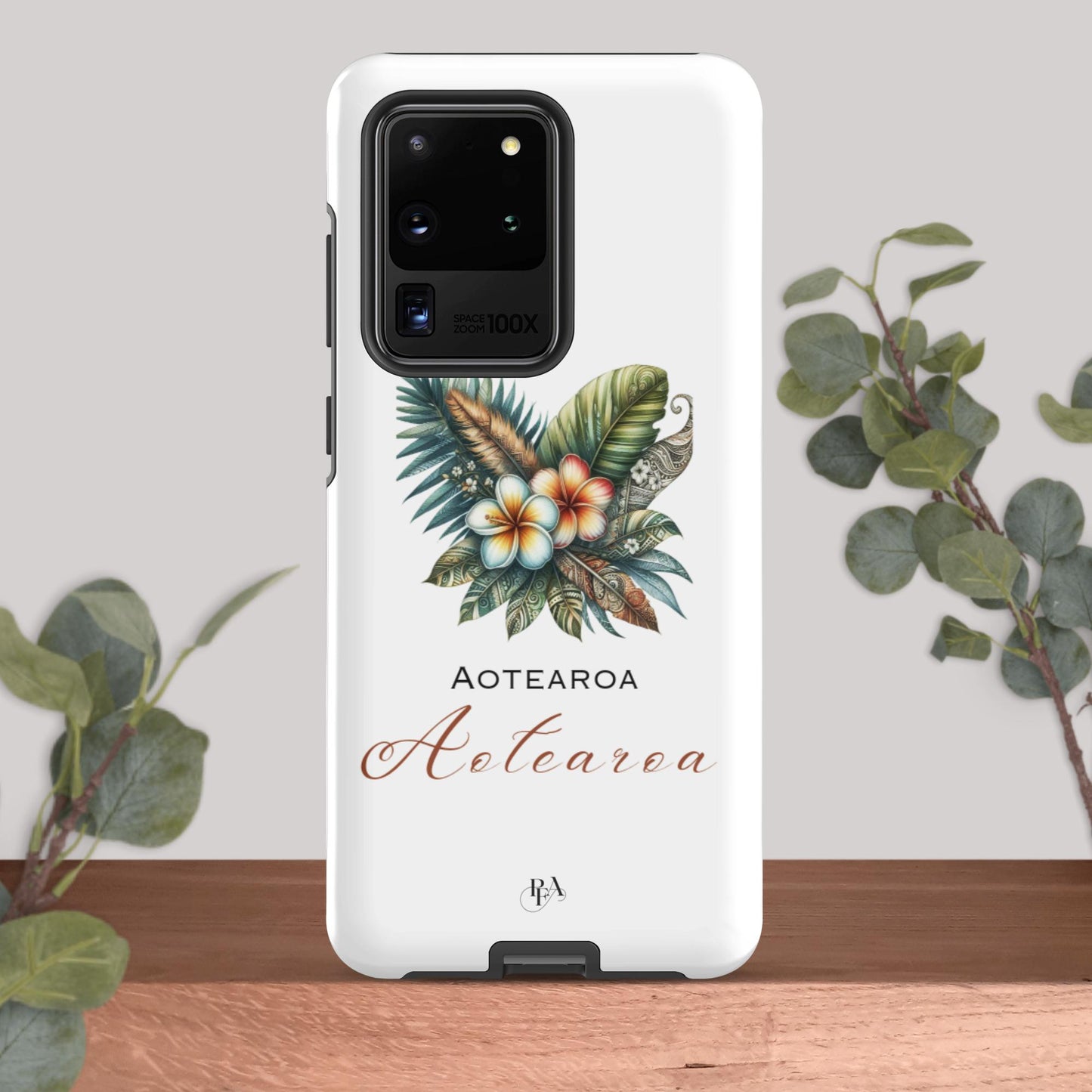 "Aotearoa" Plumeria Bouquet Tough case for Samsung®