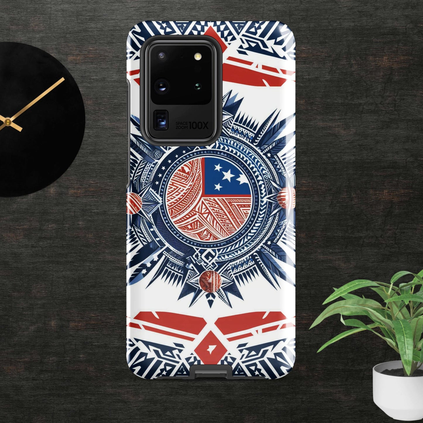 Tribal- designed Samoan Flag 2Tough case for Samsung®