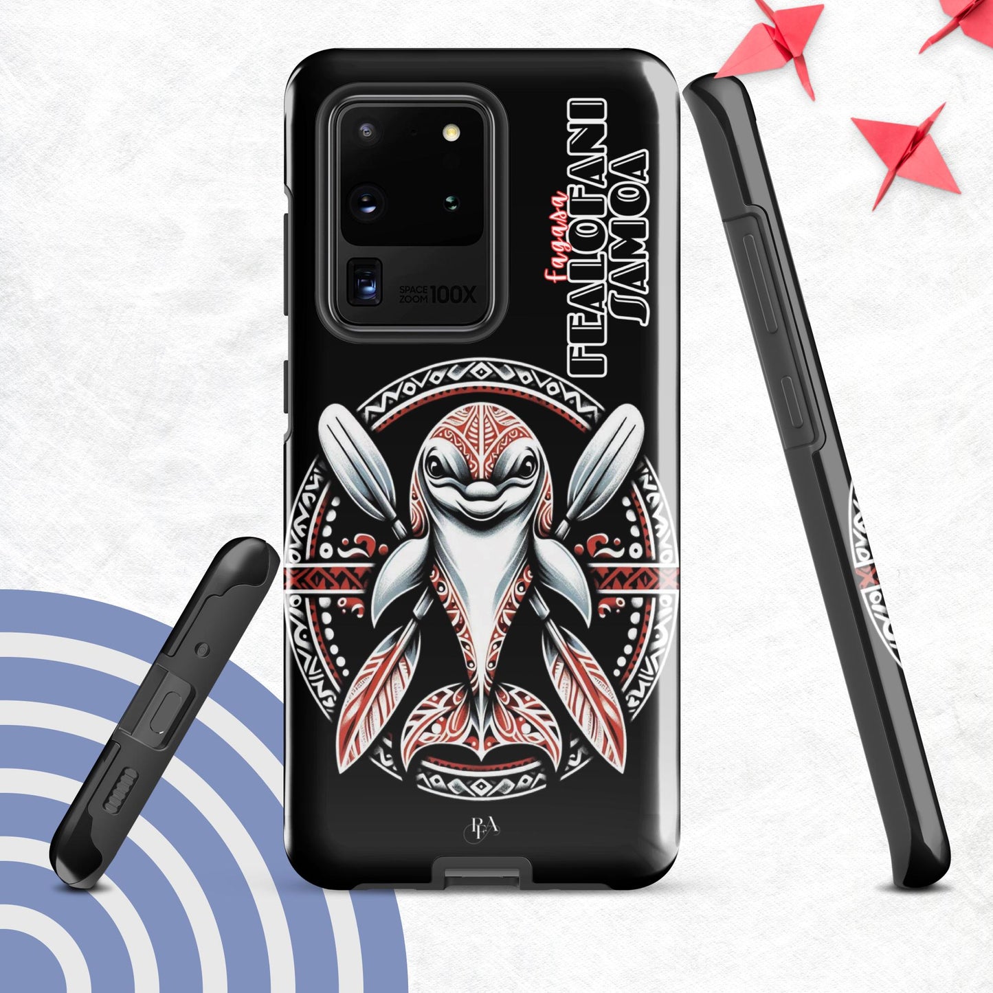 Fagasa "Fealofani Samoa" Black Tough case for Samsung®