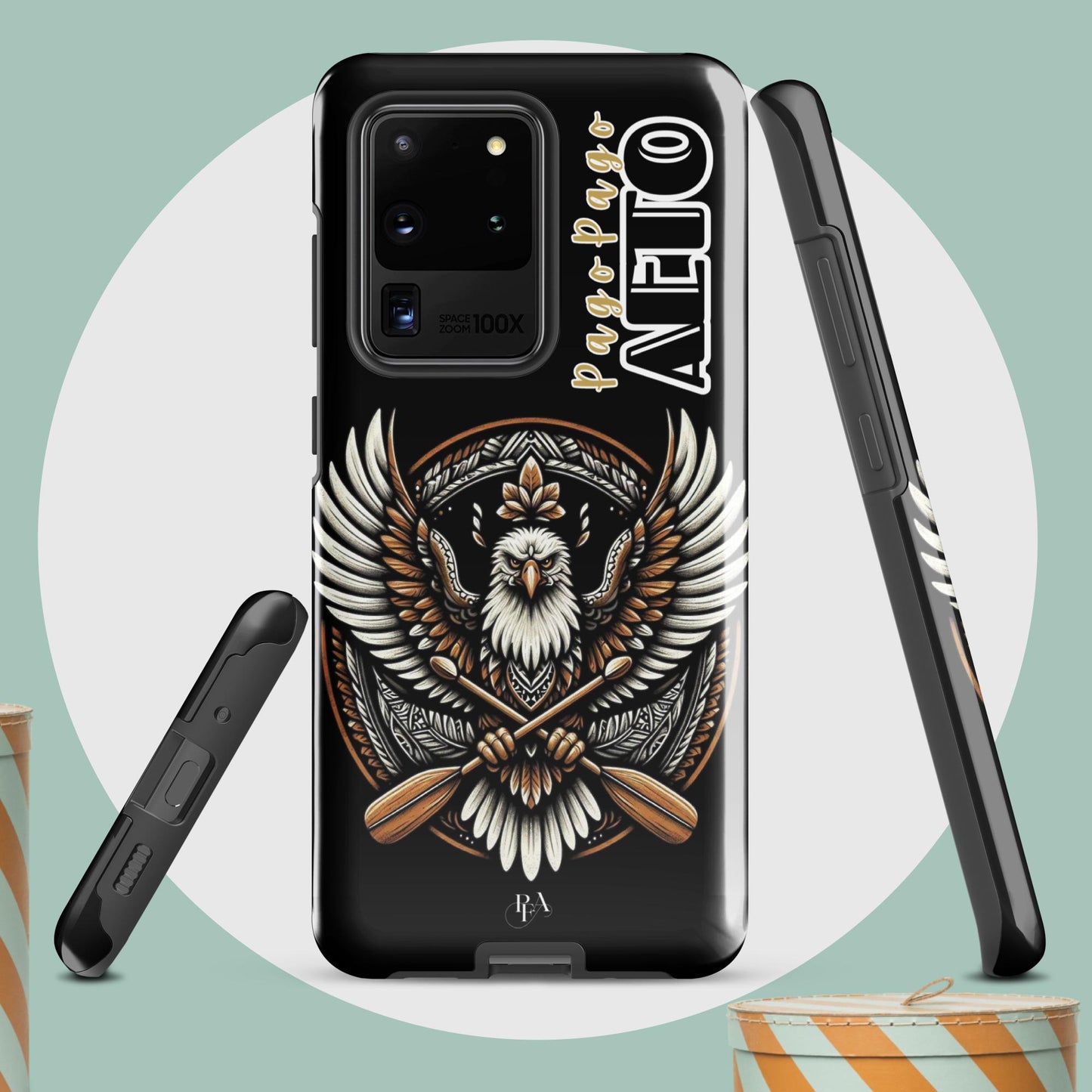 Pago Pago "AETO" Black Tough case for Samsung®