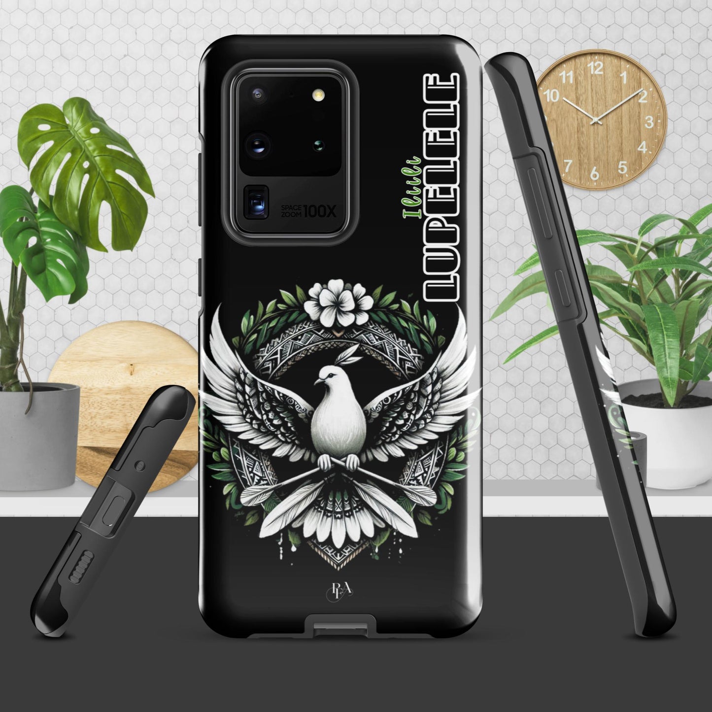 Iliili "LUPELELE" Black Tough case for Samsung®