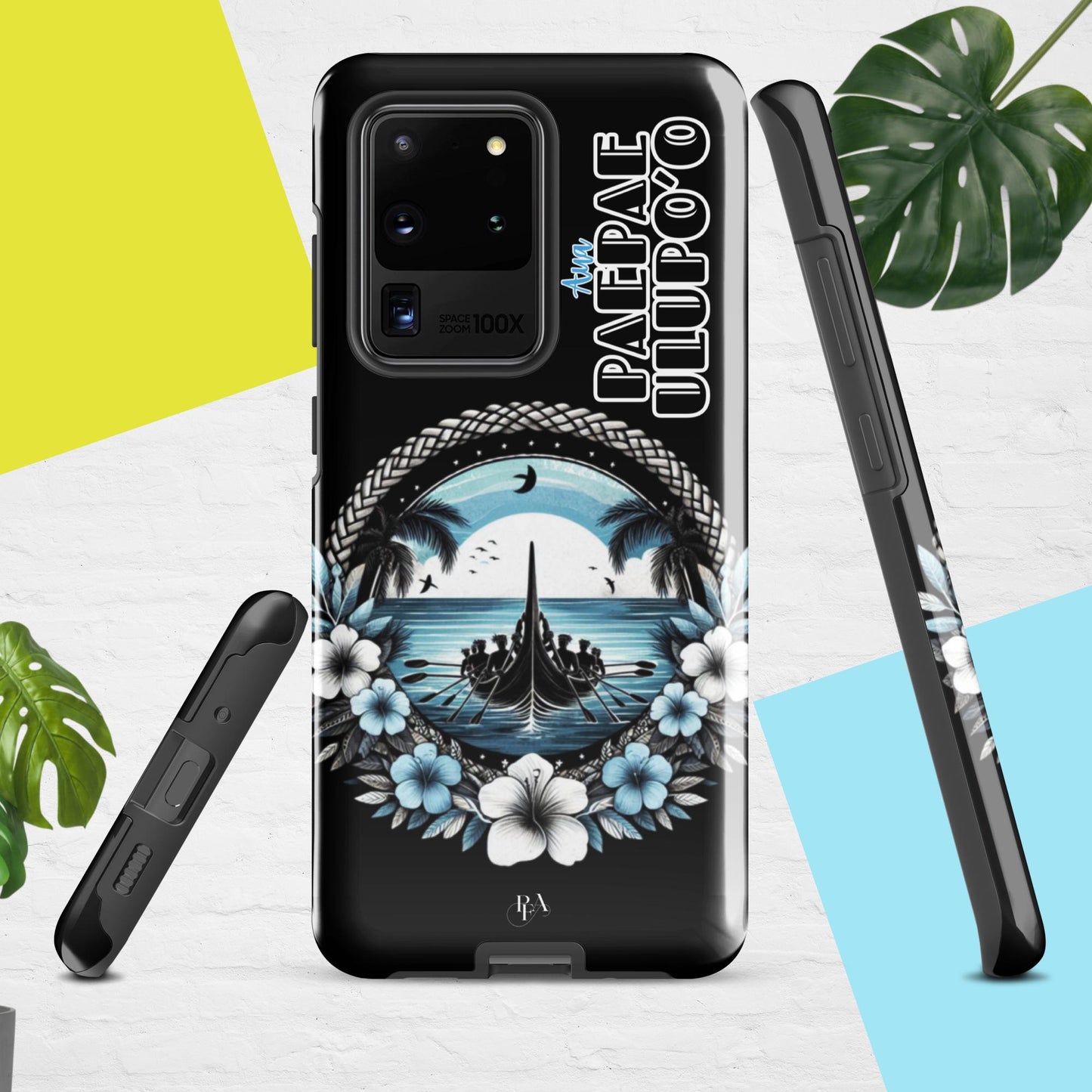 AUA "Paepae Ulupo'o" Black Tough case for Samsung®