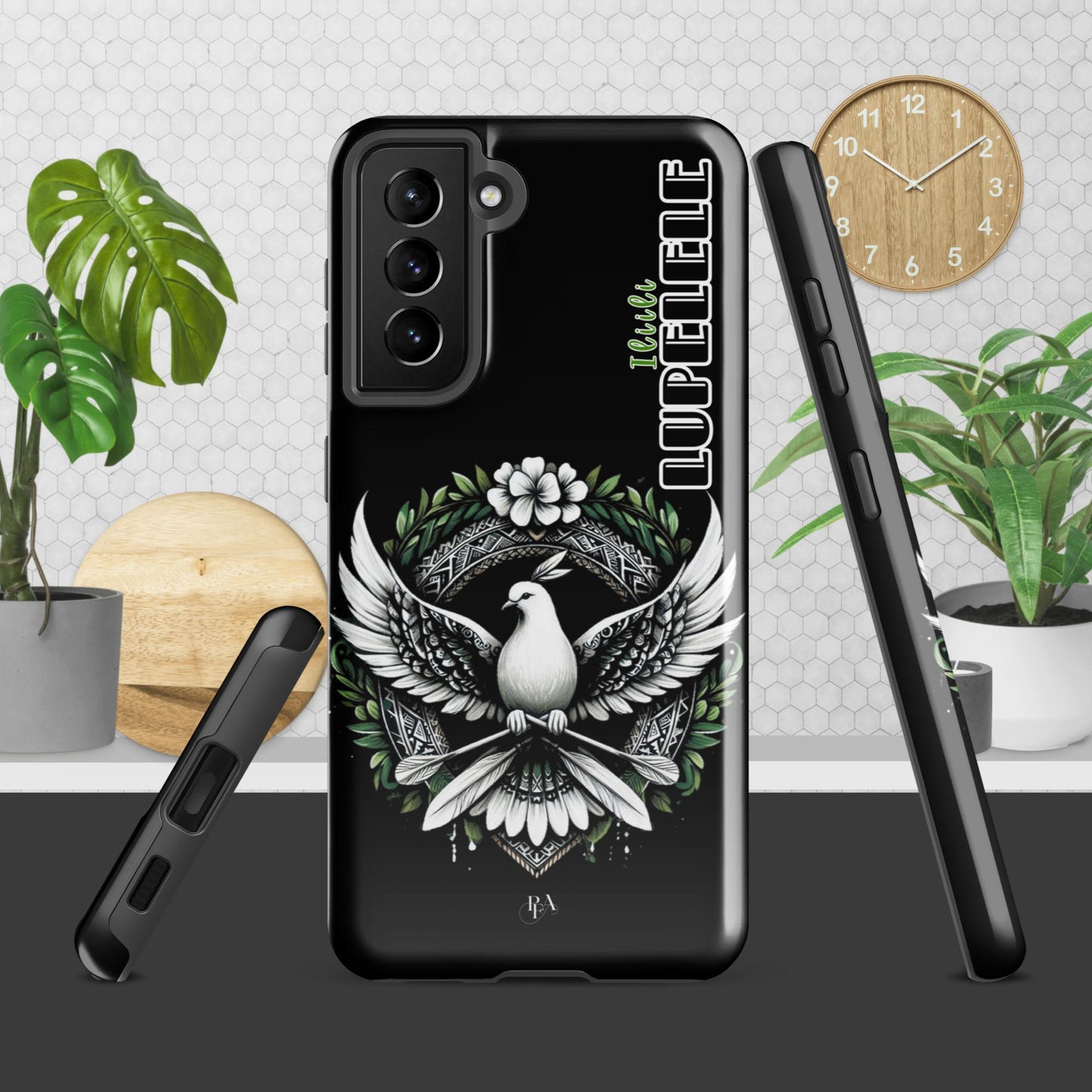 Iliili "LUPELELE" Black Tough case for Samsung®