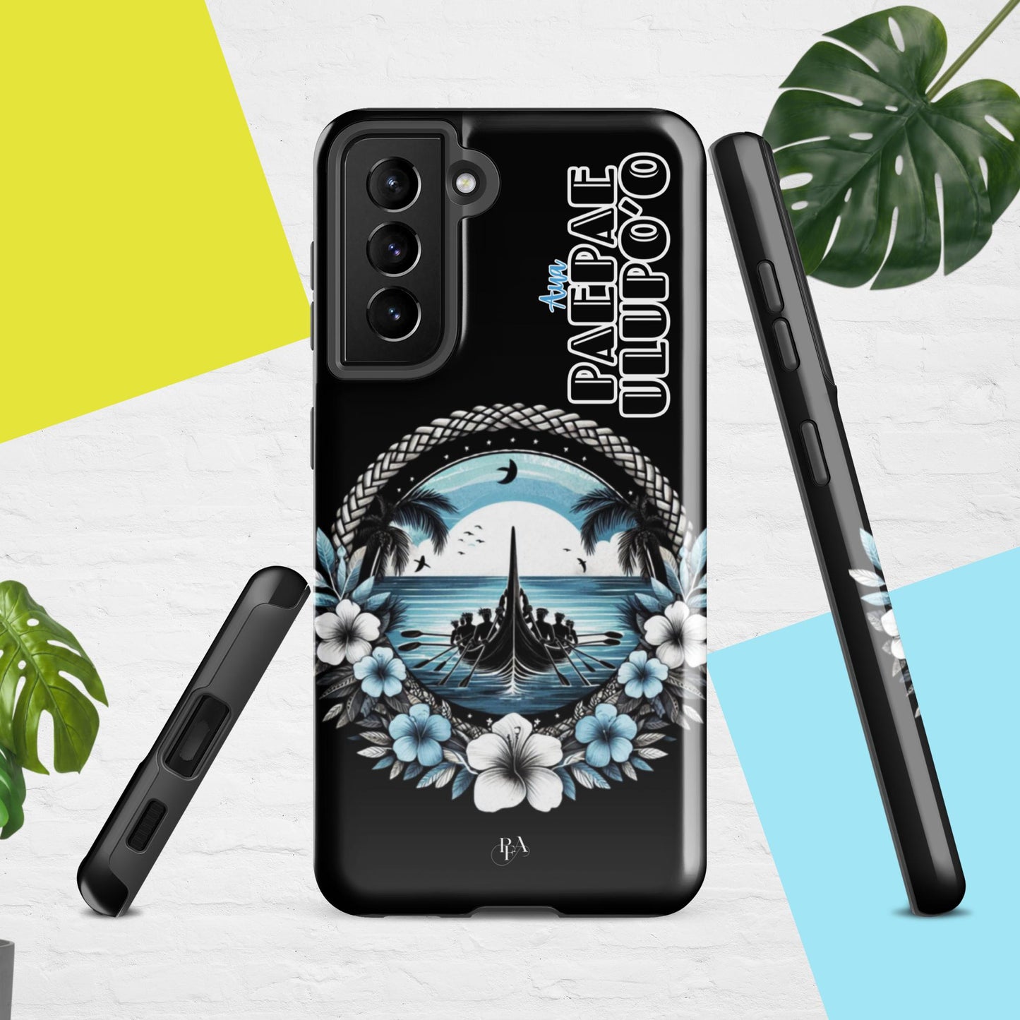 AUA "Paepae Ulupo'o" Black Tough case for Samsung®