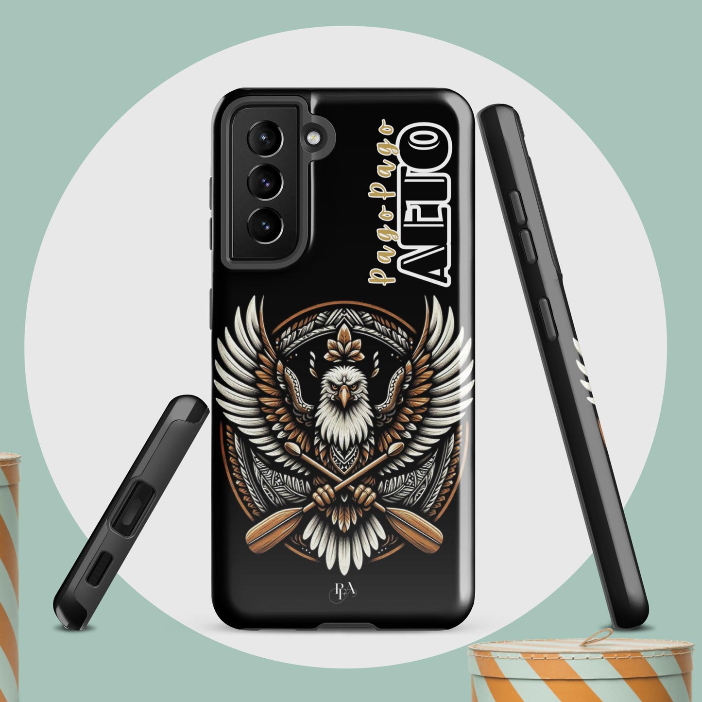 Pago Pago "AETO" Black Tough case for Samsung®