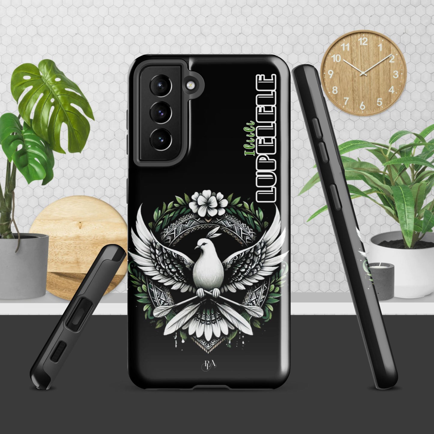 Iliili "LUPELELE" Black Tough case for Samsung®