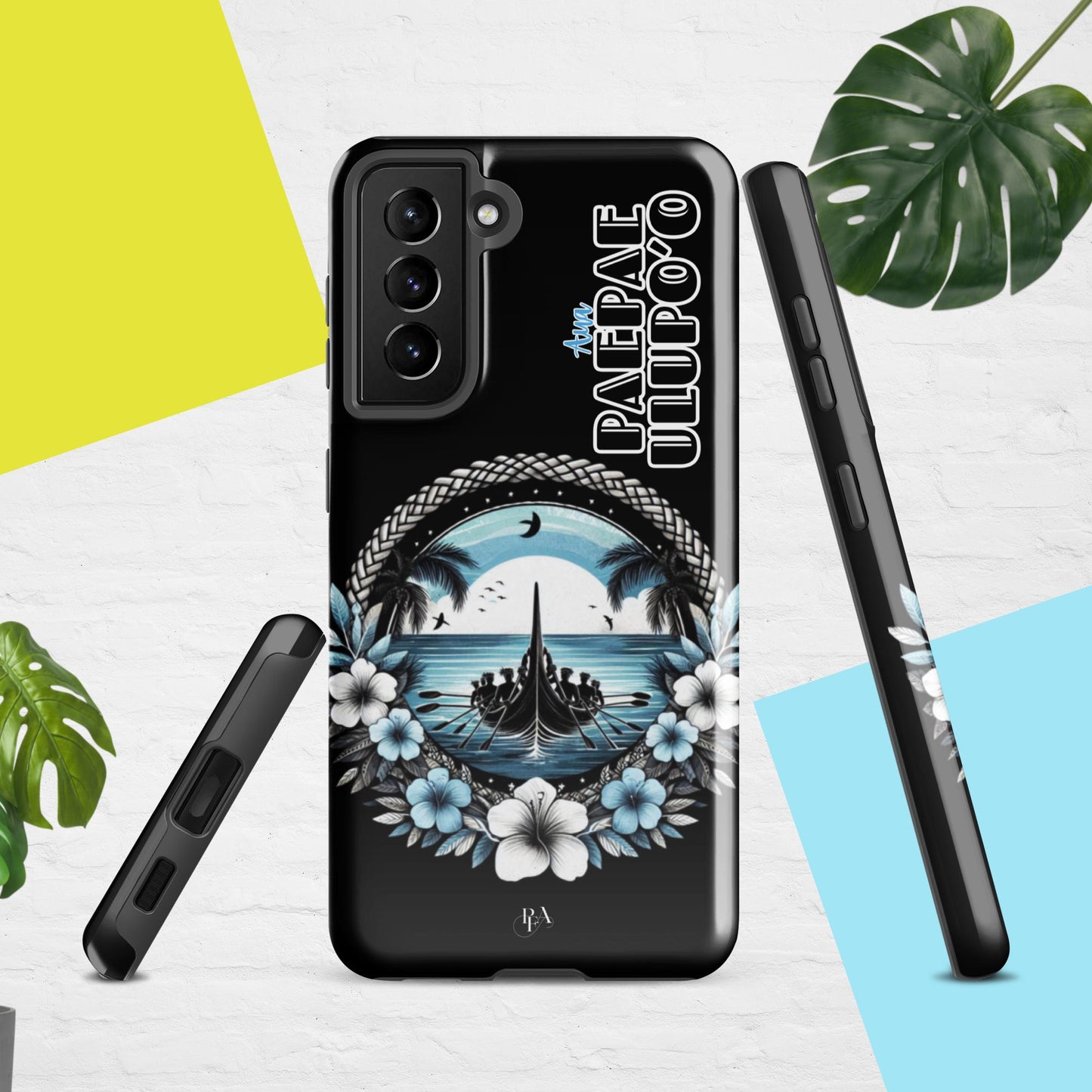 AUA "Paepae Ulupo'o" Black Tough case for Samsung®