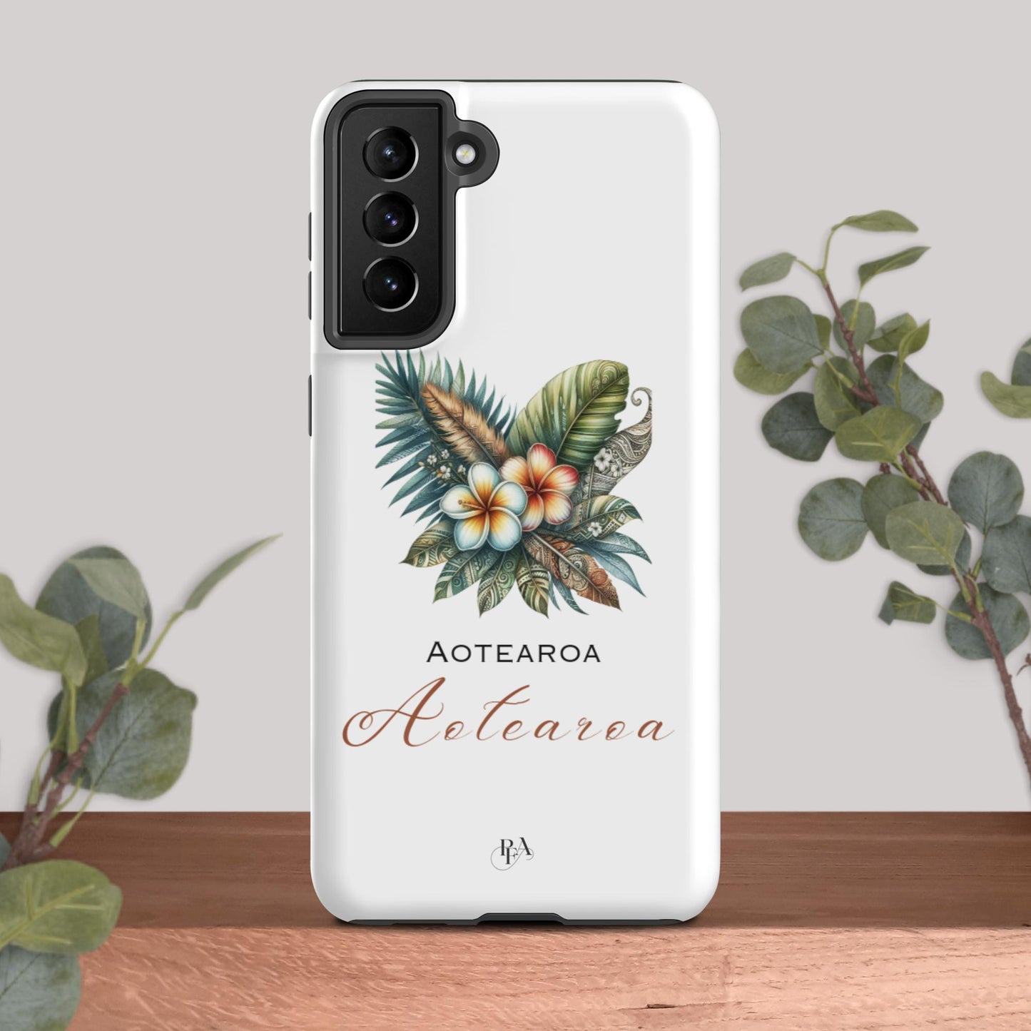 "Aotearoa" Plumeria Bouquet Tough case for Samsung®