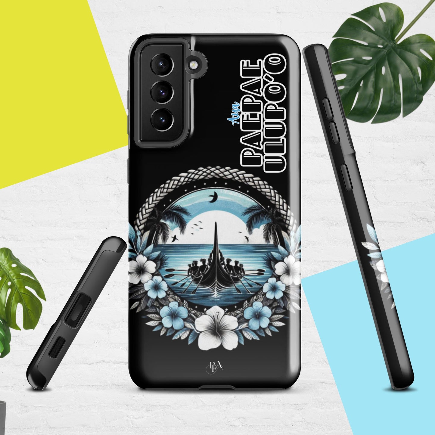 AUA "Paepae Ulupo'o" Black Tough case for Samsung®