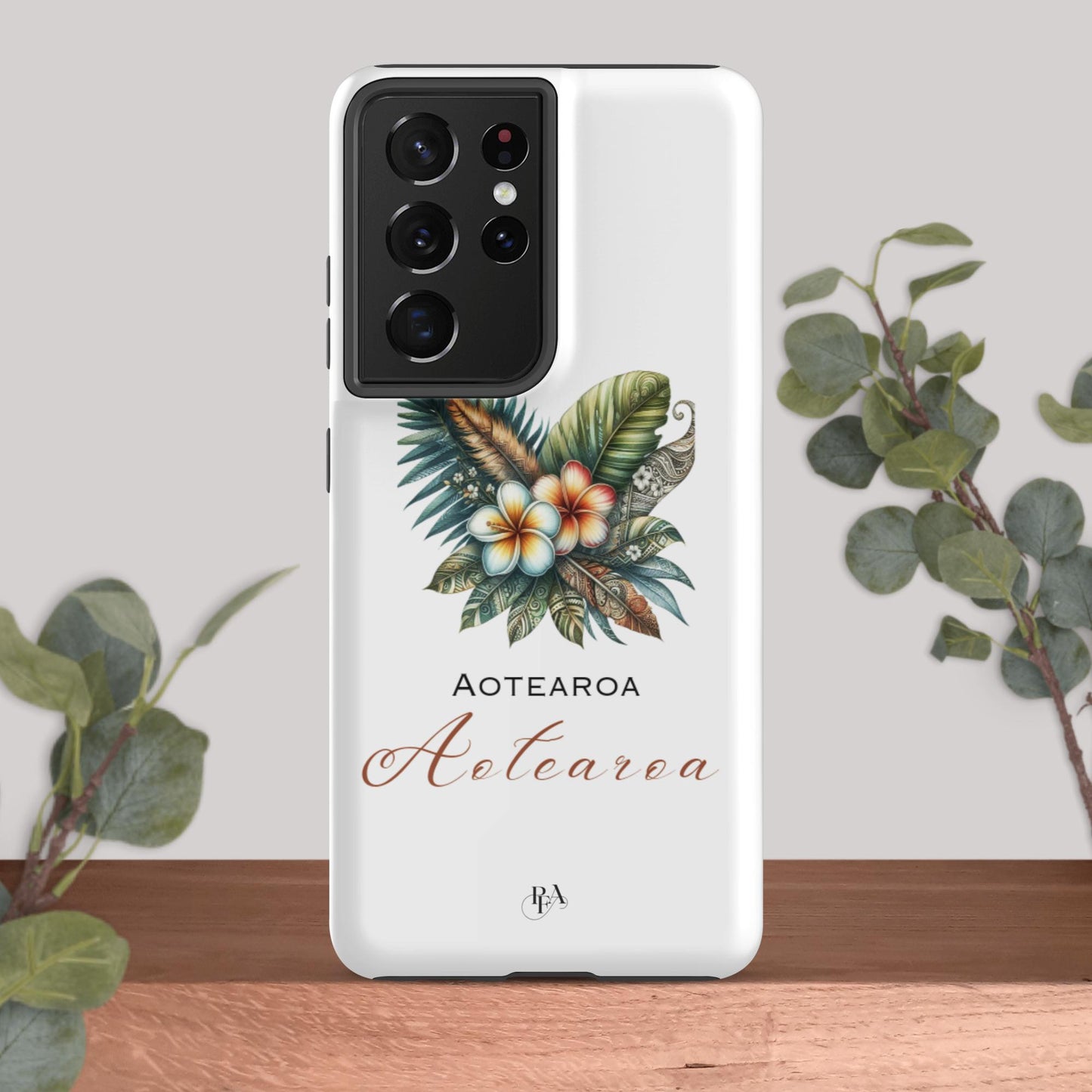 "Aotearoa" Plumeria Bouquet Tough case for Samsung®