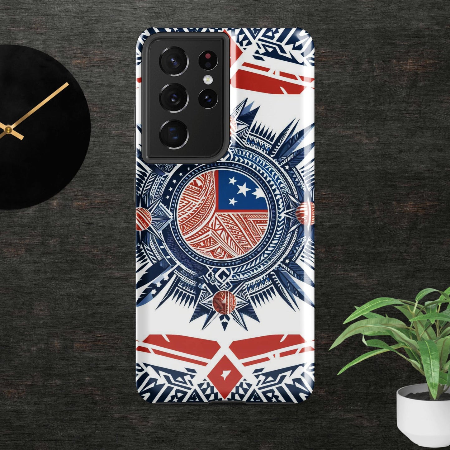 Tribal- designed Samoan Flag 2Tough case for Samsung®