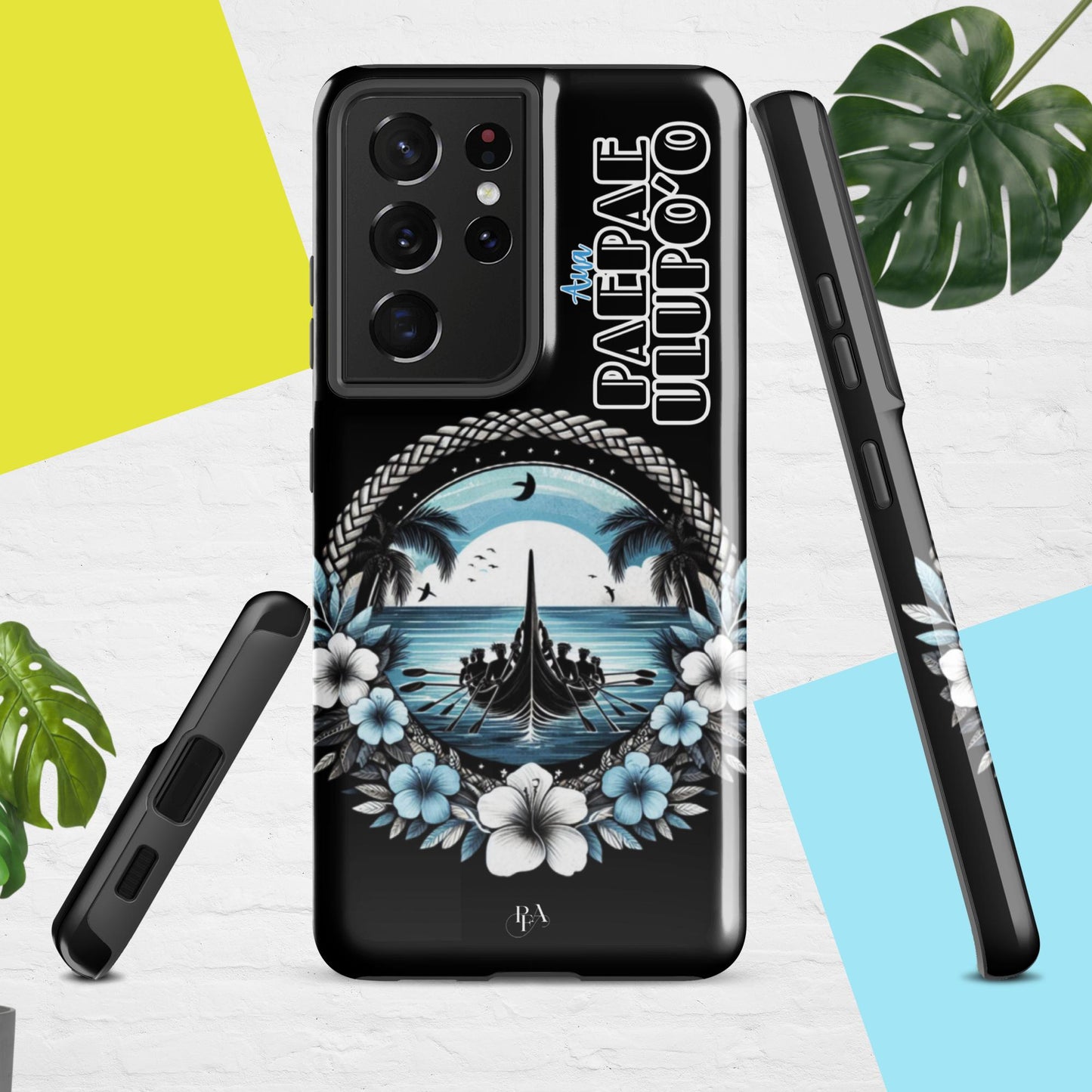 AUA "Paepae Ulupo'o" Black Tough case for Samsung®